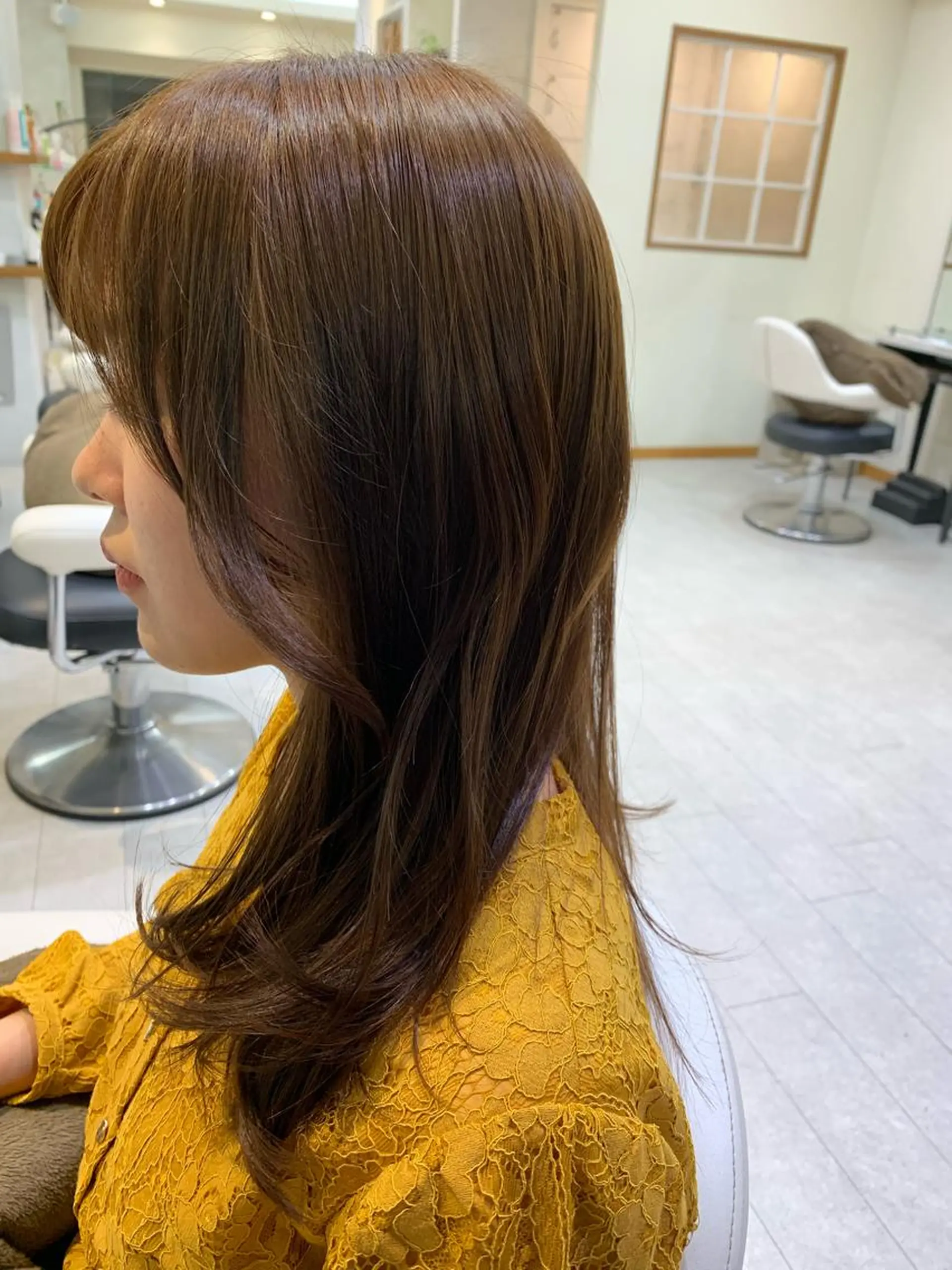 セミロング カット ヘアカラー トリートメント 大姶良 友輝の眉毛・アイブロウイメージ