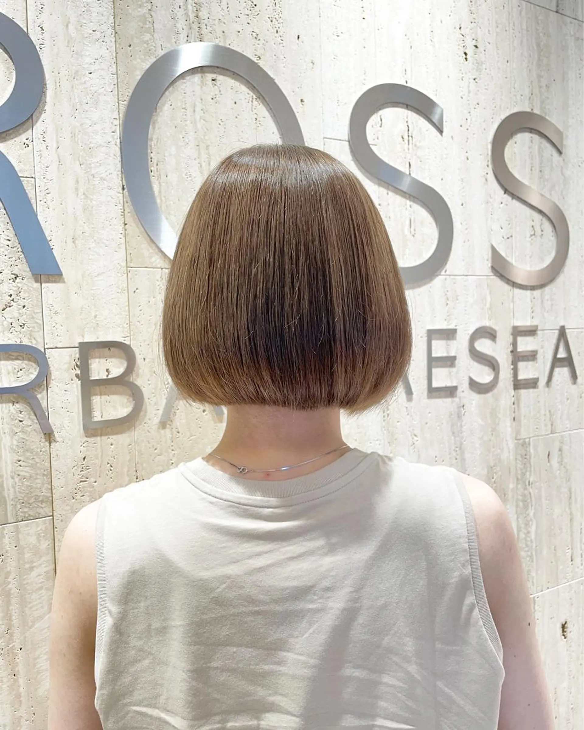 ショート カラー カット ヘアカラー トリートメント 高橋 芽衣のヘアスタイル