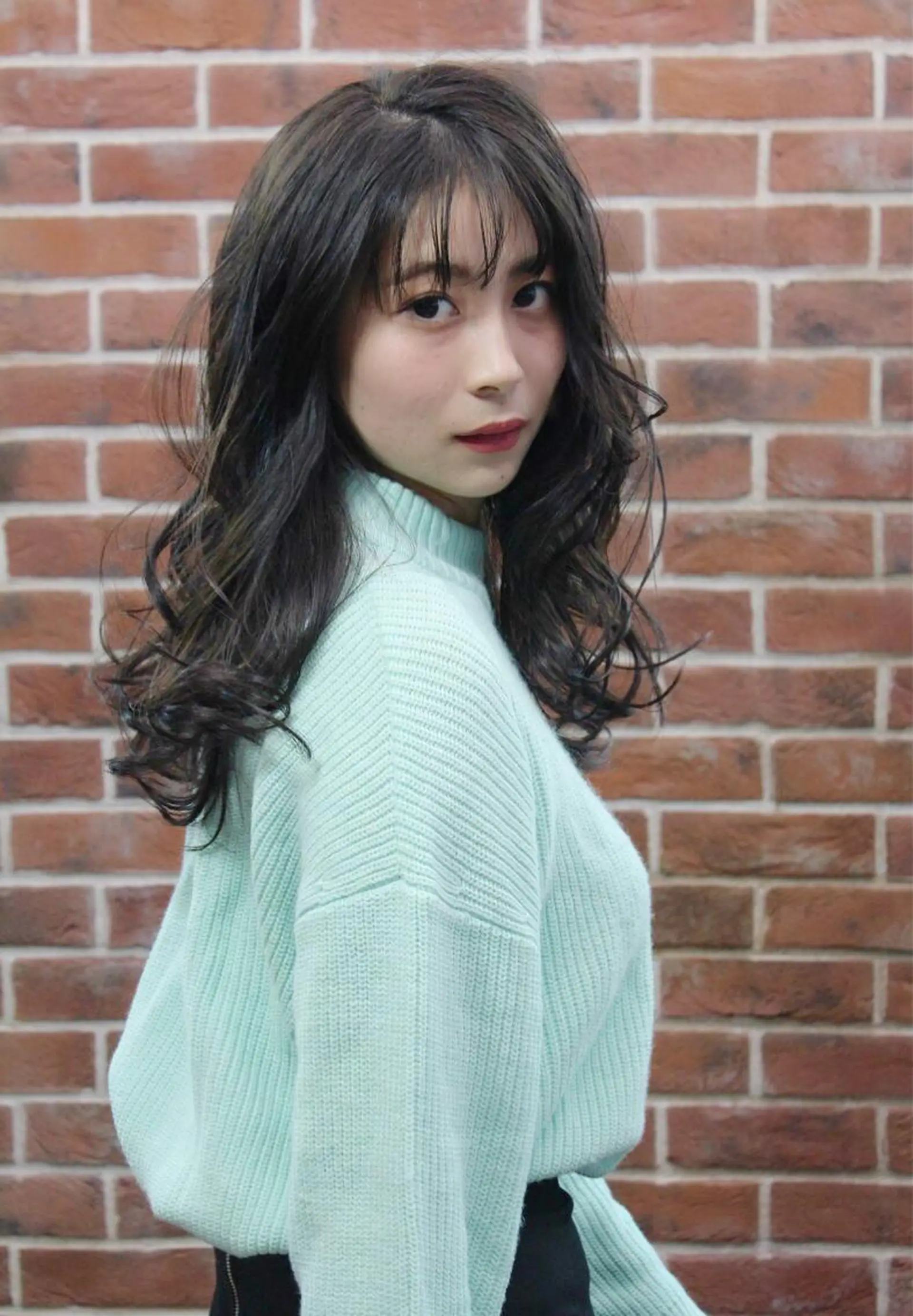 ロング カラー パーマ 🤲ヘッドスパ🤲 たにぐち✂️あつしのヘアスタイル