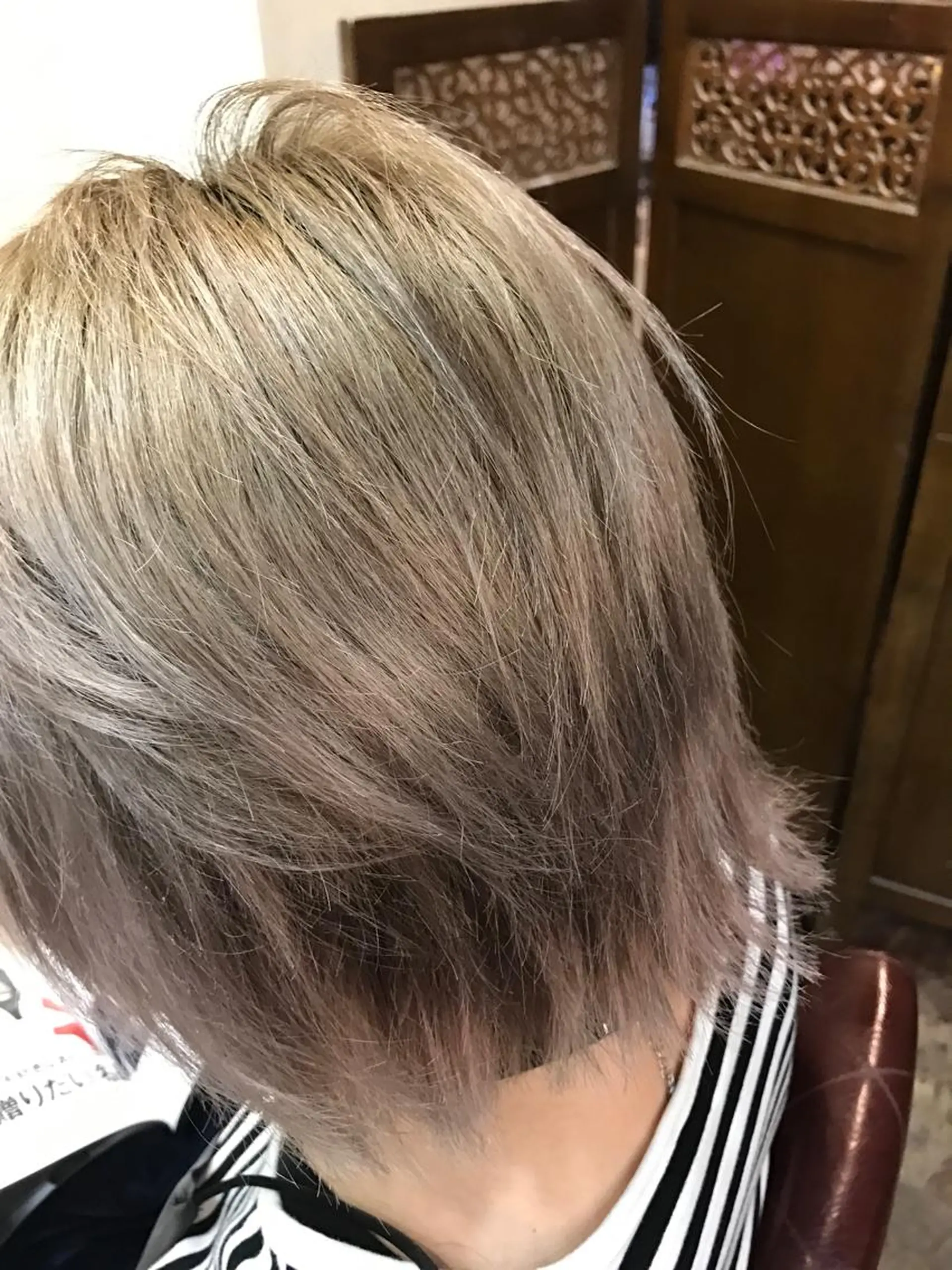 ミディアム カラー バイオレットカラー ていねい技術No.1 🌈諏訪 健太のヘアスタイル