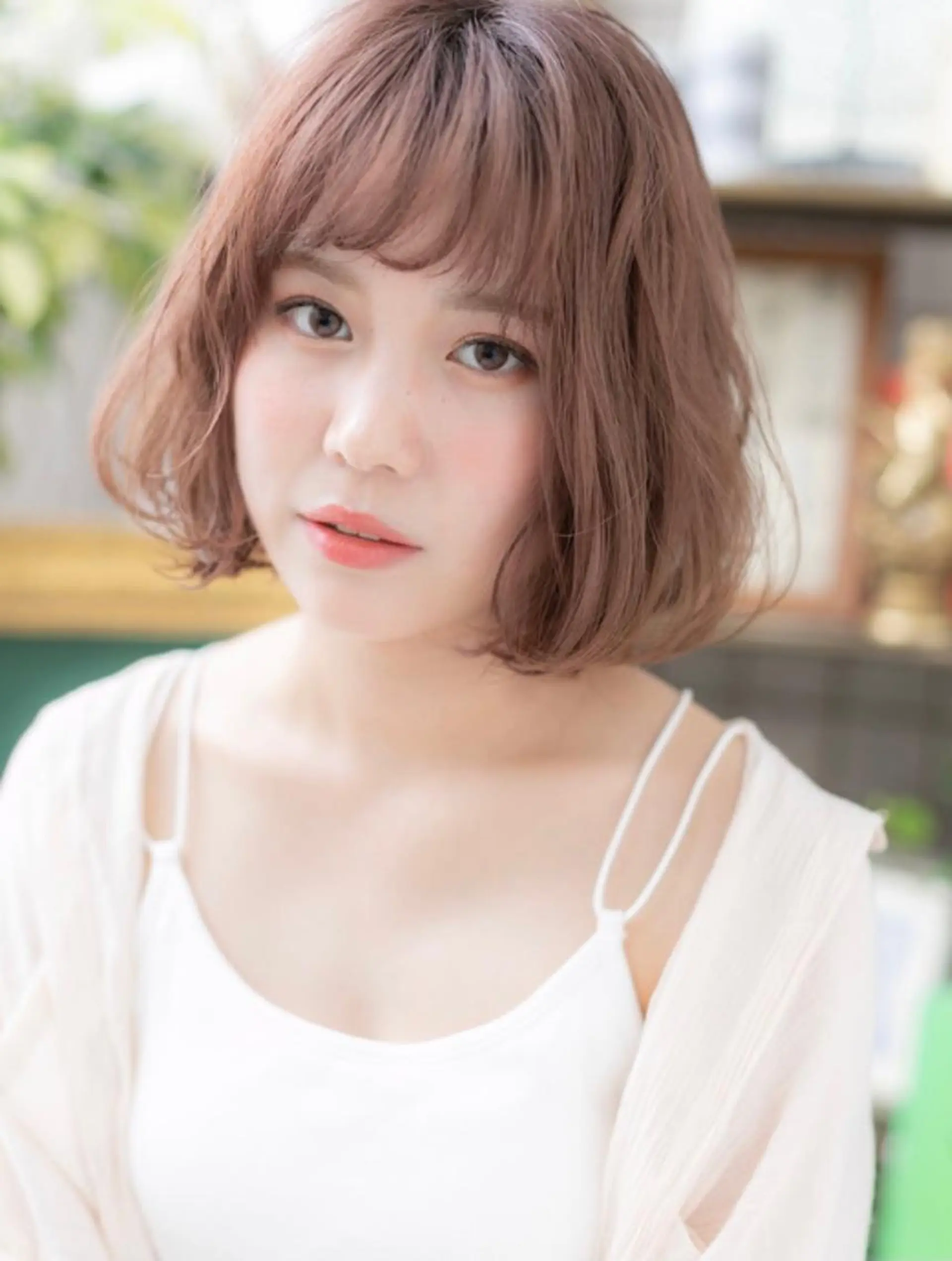 ミディアム カラー ✨くびれスタイル✨️ 戸嶋穂乃香のヘアスタイル