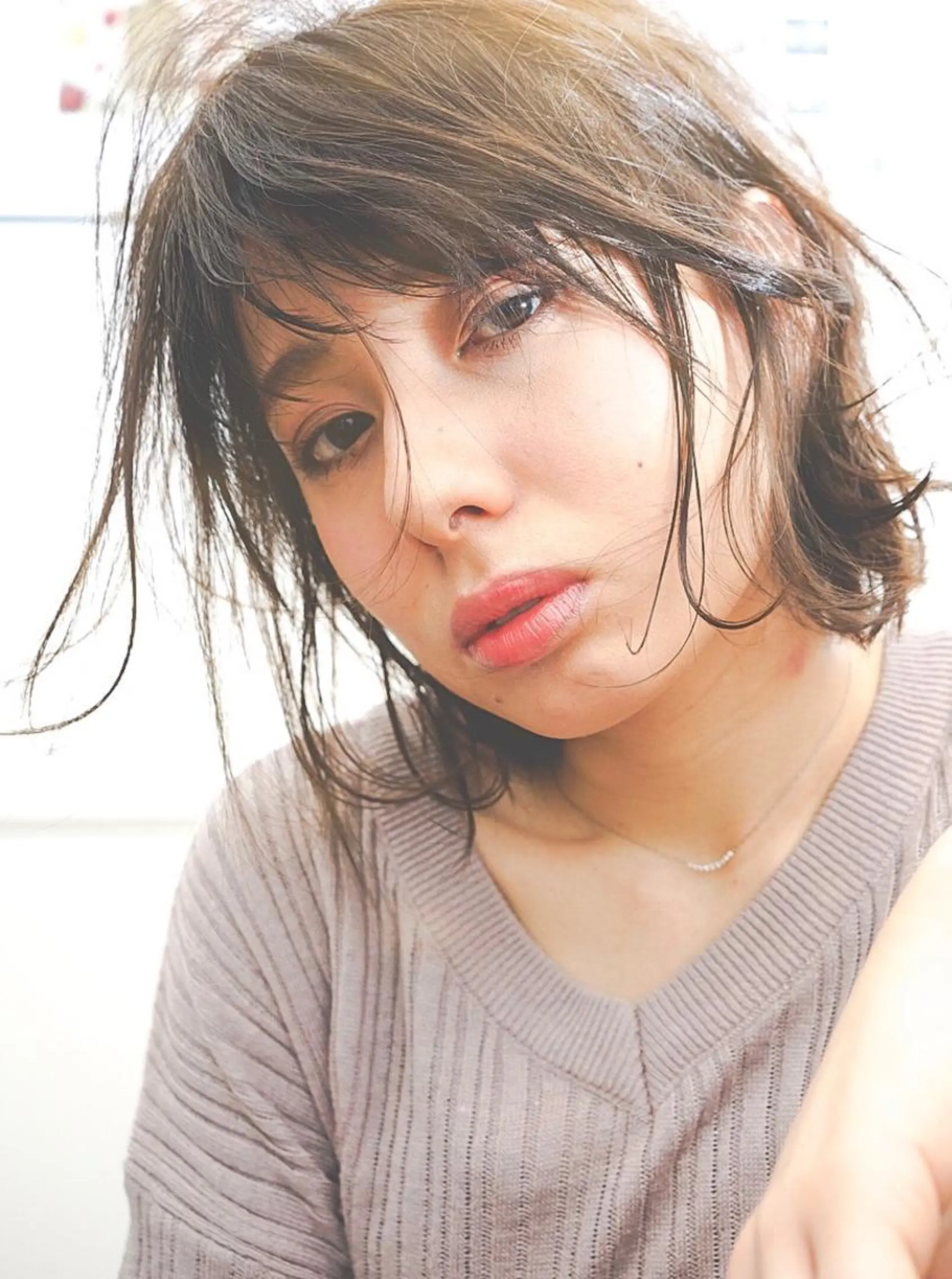 ミディアム ｔｏｅ　　　　　　トエ所属・KAZUKI .のヘアスタイル