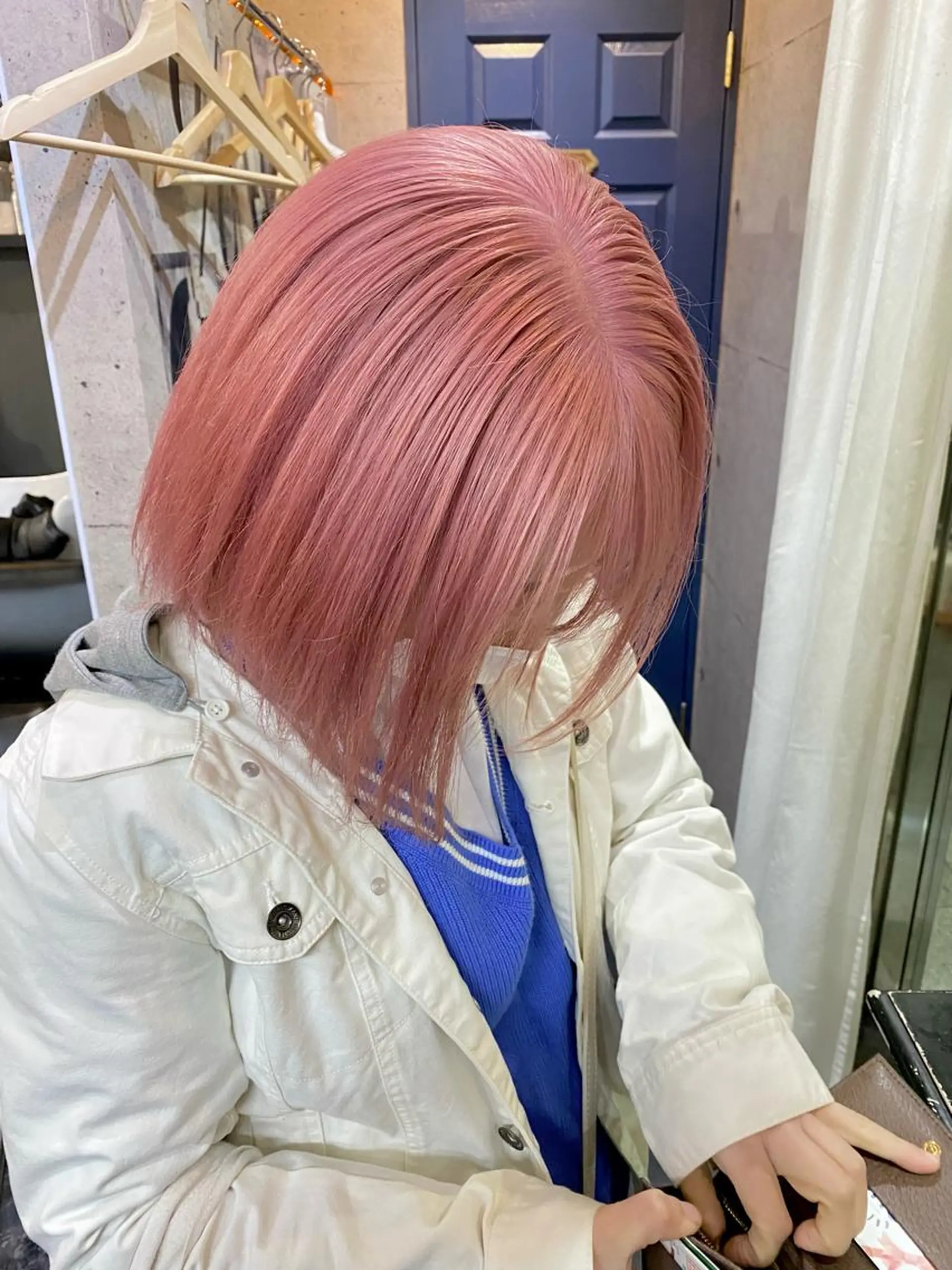 ミディアム カラー ヘアカラー トリートメント MORROW所属・⭕️ダメージレス特化 髪質改善🥇丸山憲人のヘアスタイル