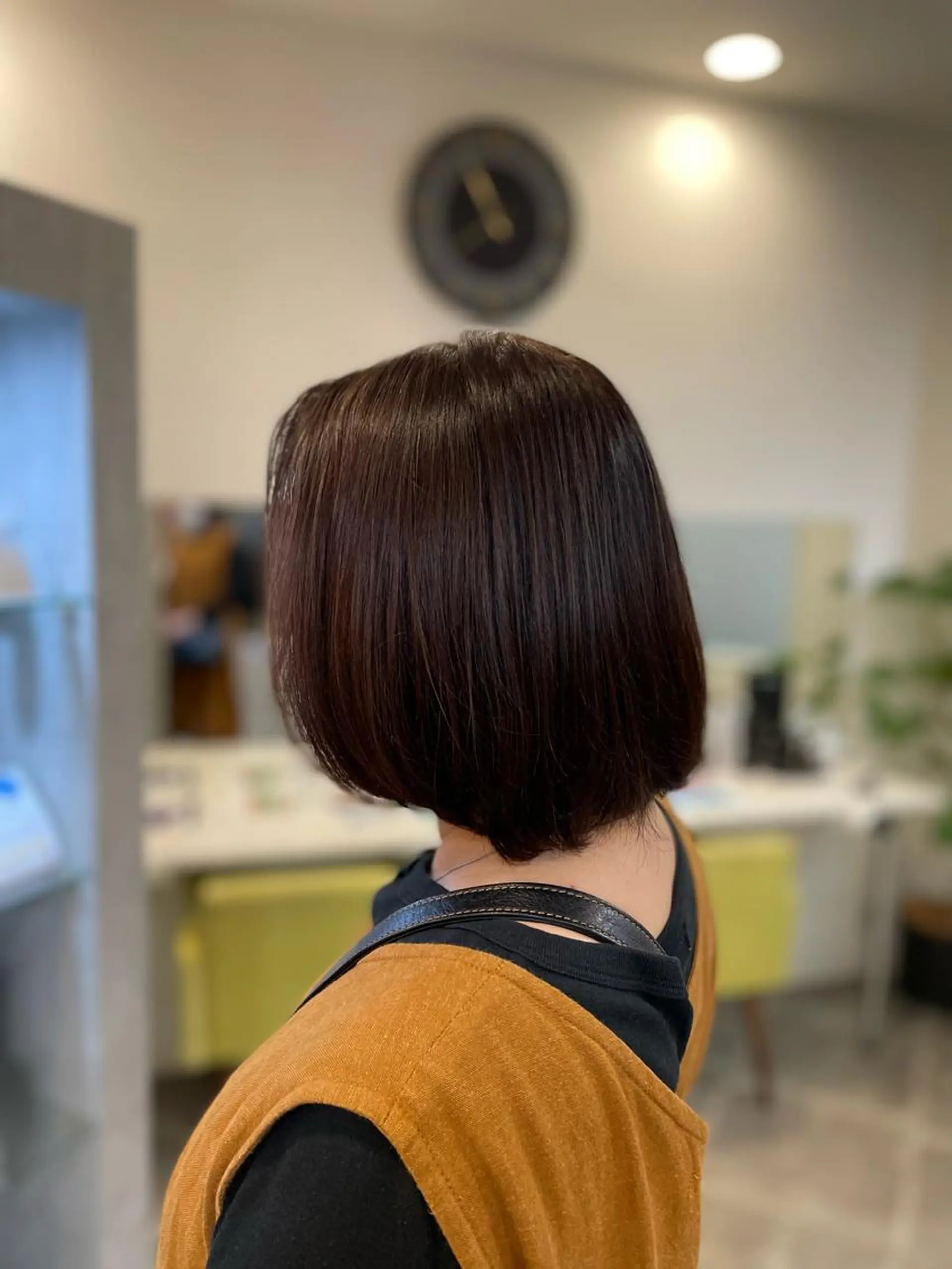 ショート ラベンダーブラウン 【艶カラー⠀】坂東 要のヘアスタイル