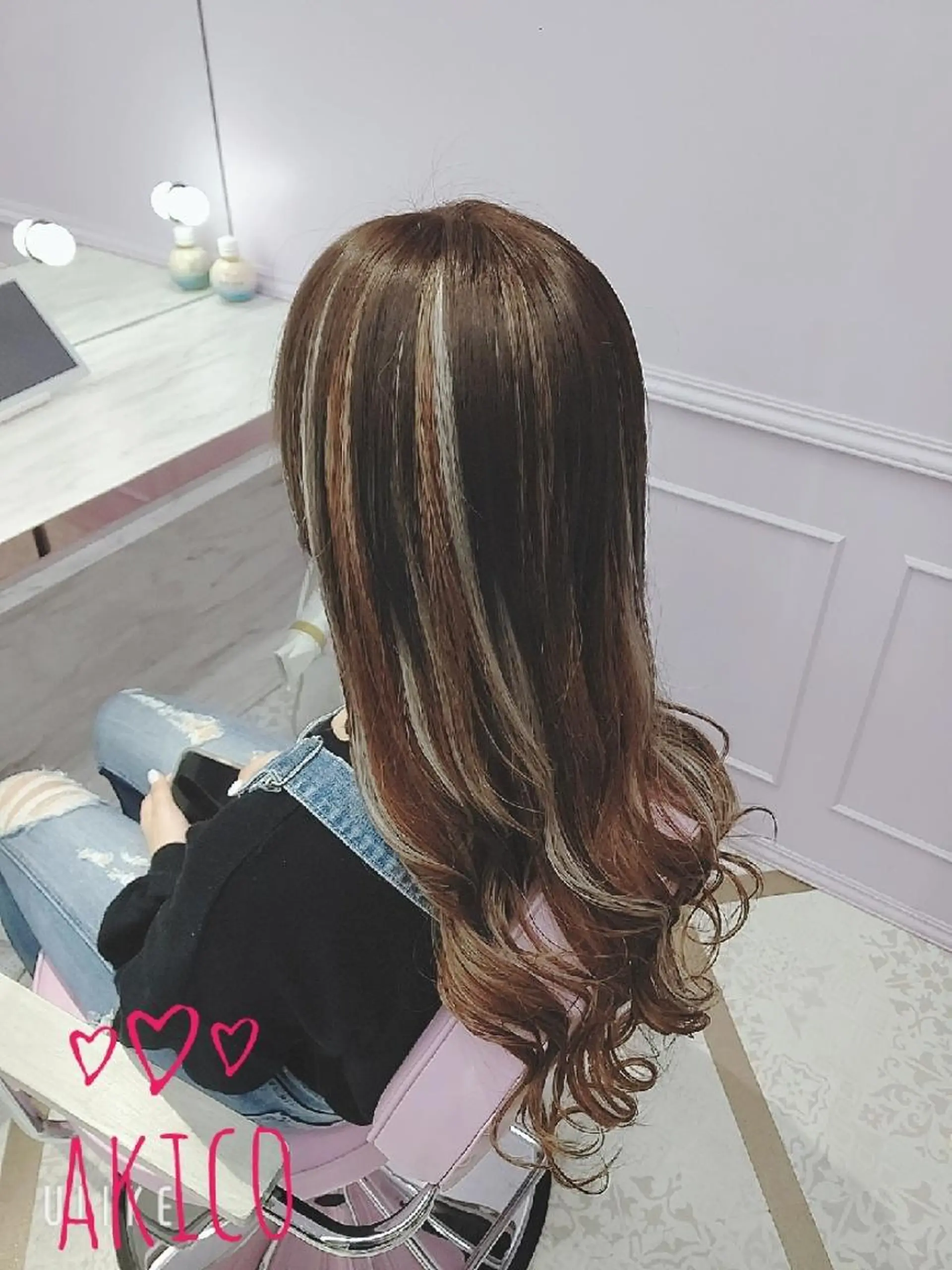 ショート ボブ エクステ レイヤーカット LUXBE GALLERY なんば駅前店所属・ラックスビーギャラリ ー AKICOのヘアスタイル