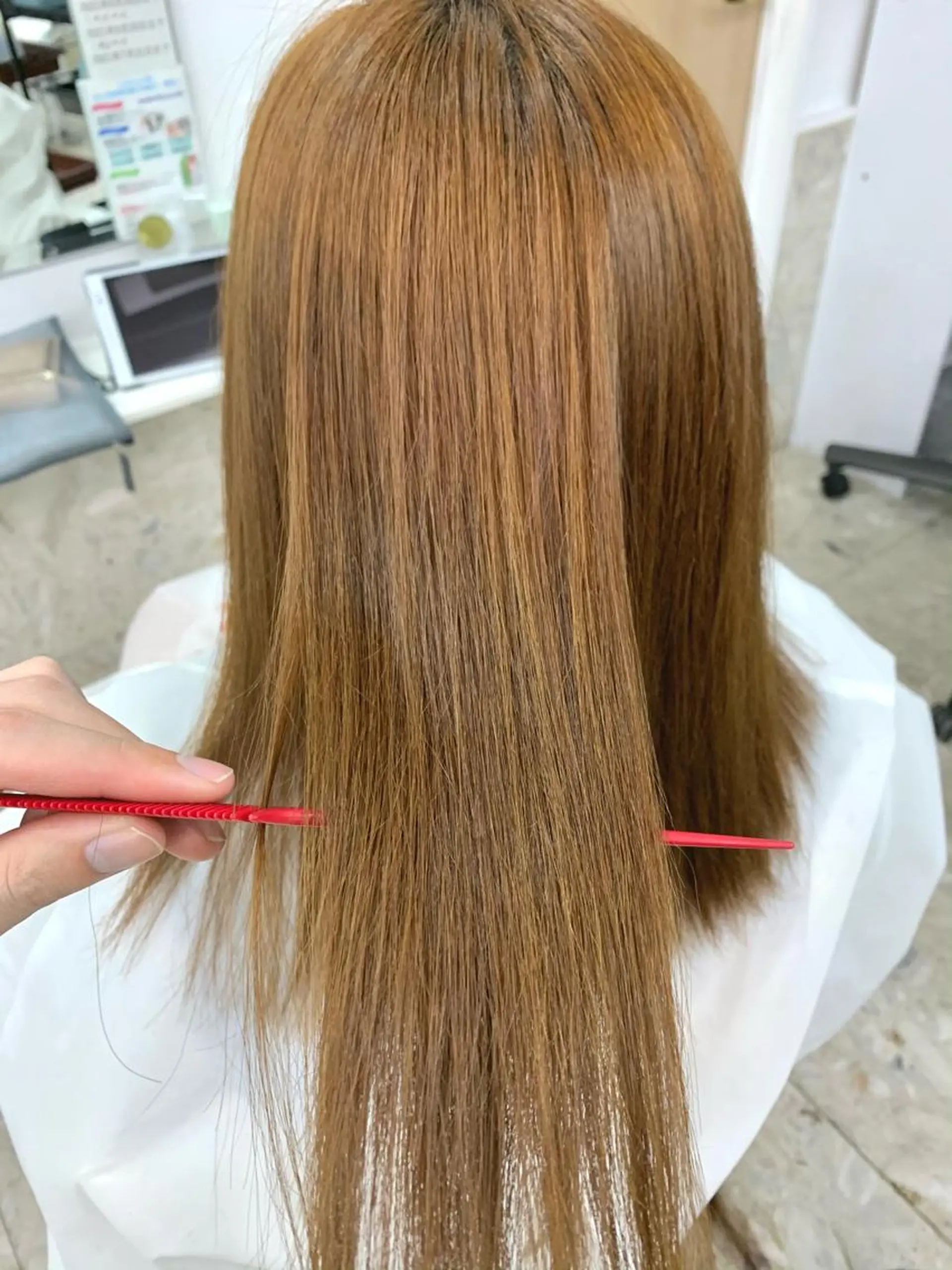 セミロング パーマ 相武台ショート特化 💐川崎希💐のヘアスタイル