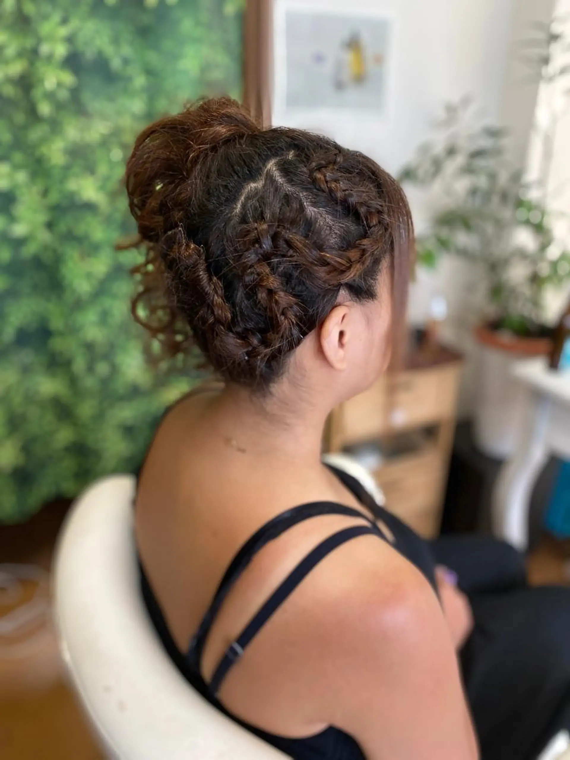 ヘアアレンジ 髪飾り ヘアセット hairmake Sakura松本真理のヘアスタイル