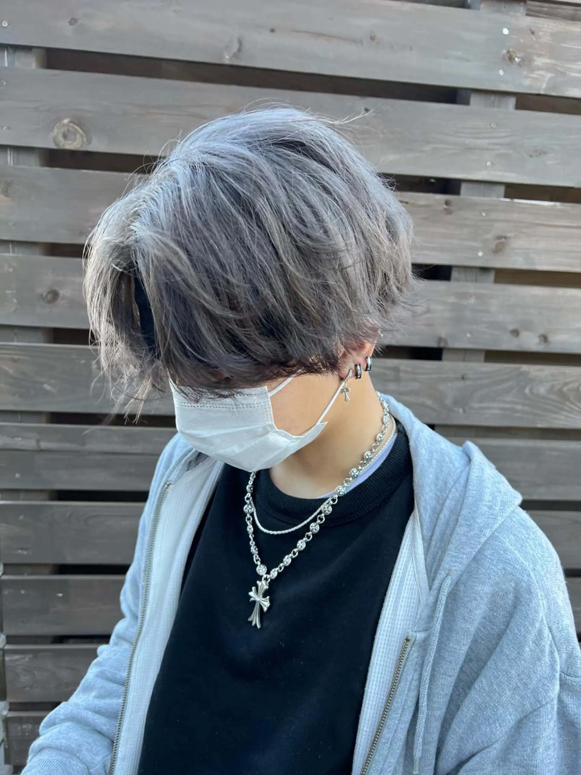 ショート カラー 毛流れフェザー スタイル🔹竹内凌のヘアスタイル