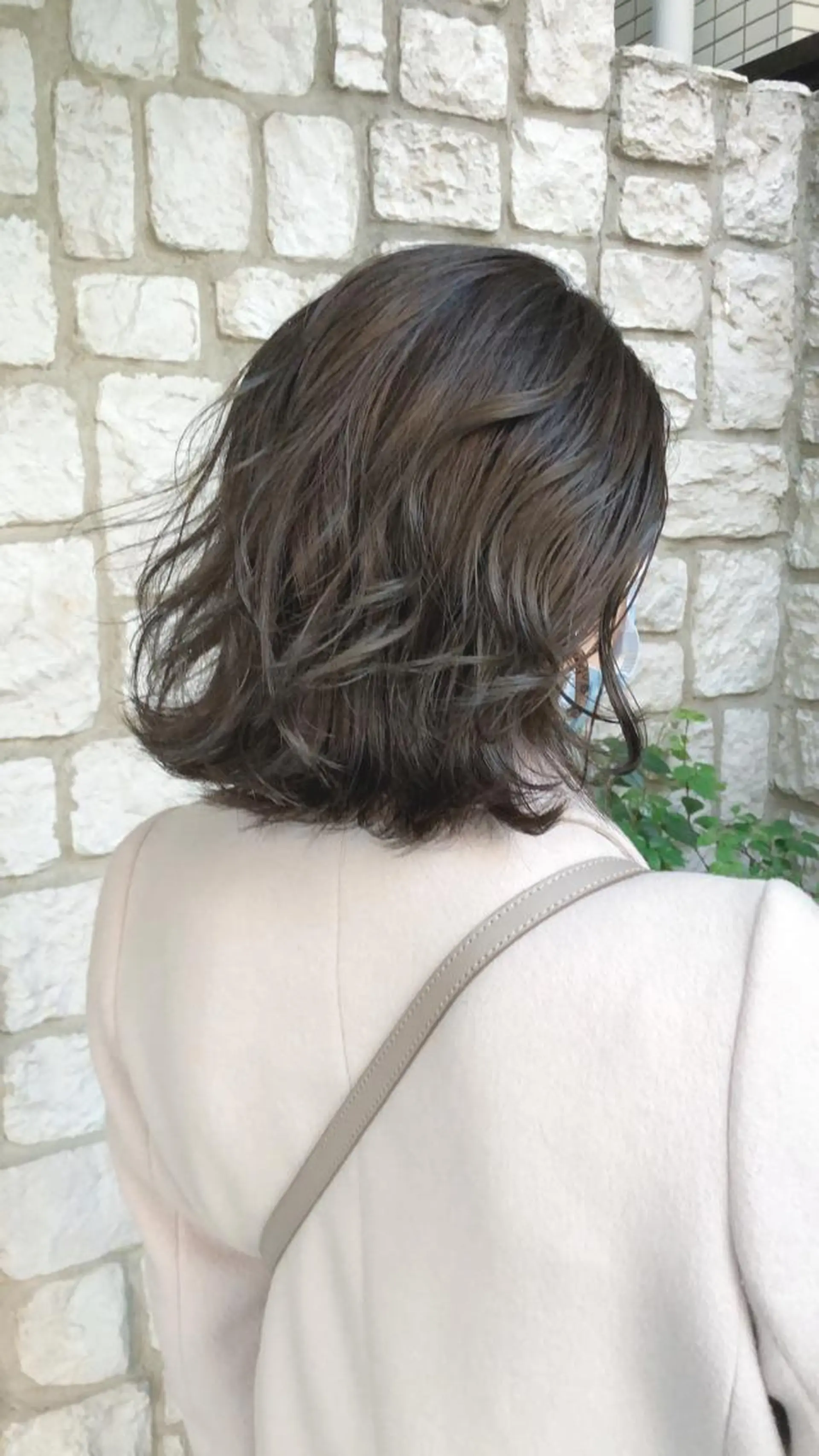 ミディアム カラー ヘアアレンジ ベージュカラー ブルーカラー ブルージュ ヘアカラー トリートメント OAK  兵庫所属・OAK 兵庫のヘアスタイル