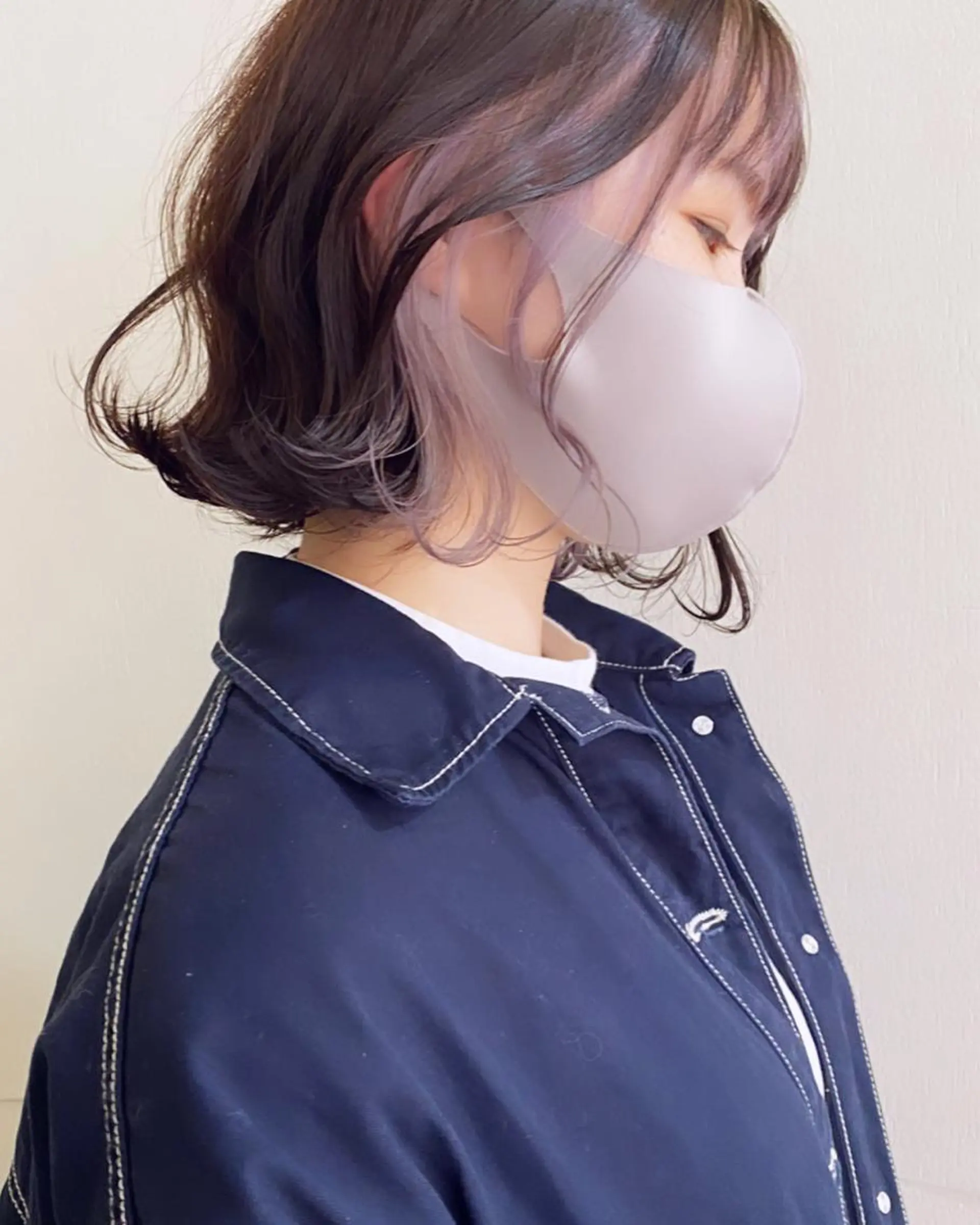ミディアム カラー アディクシーカラー イルミナカラー トリートメント ヘアカラー トリートメント LOVESTOIKE 堂本のヘアスタイル