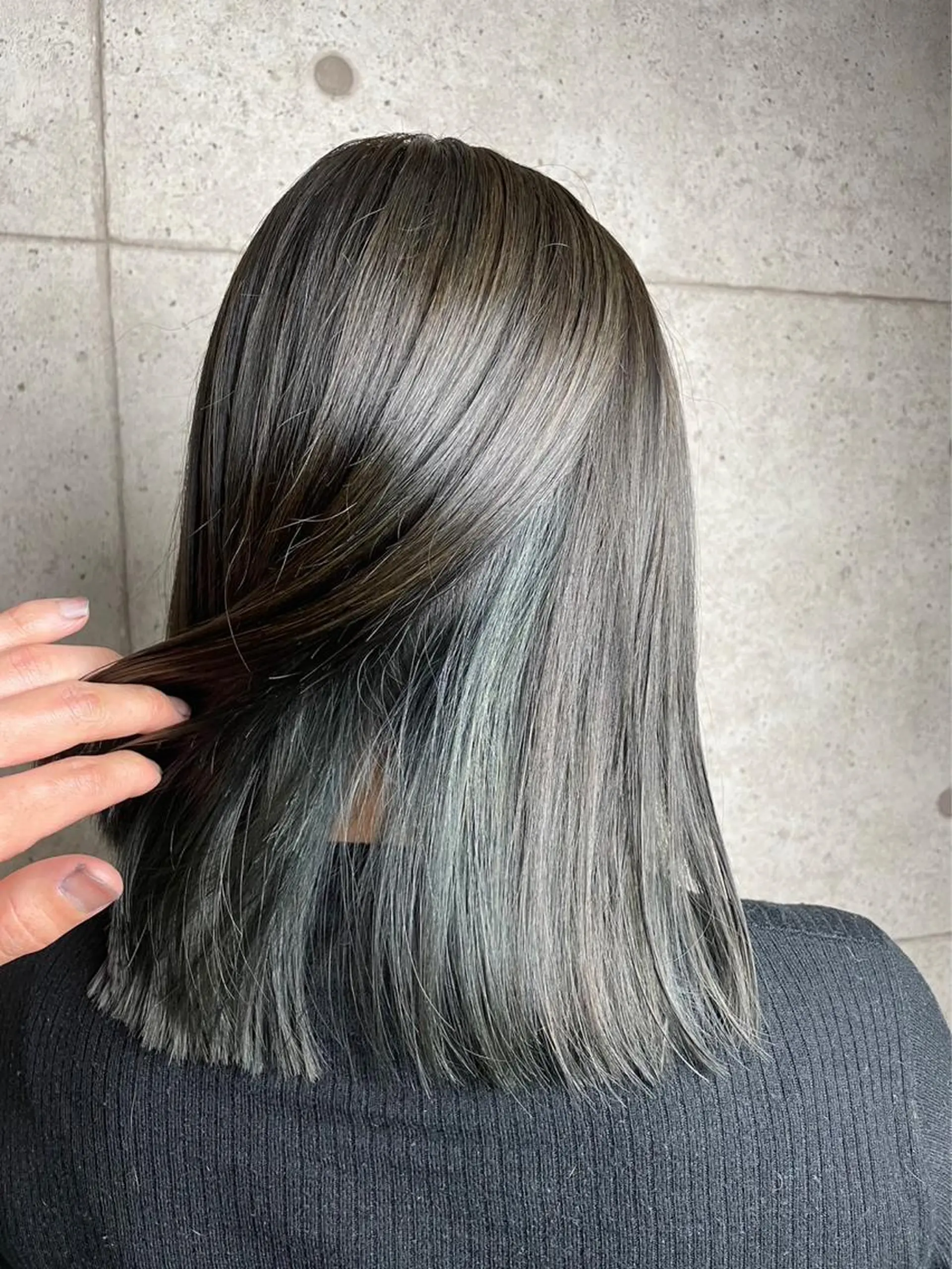 ミディアム カラー ヘアカラー トリートメント 🍬きょん カラーモデル募集🍬のヘアスタイル