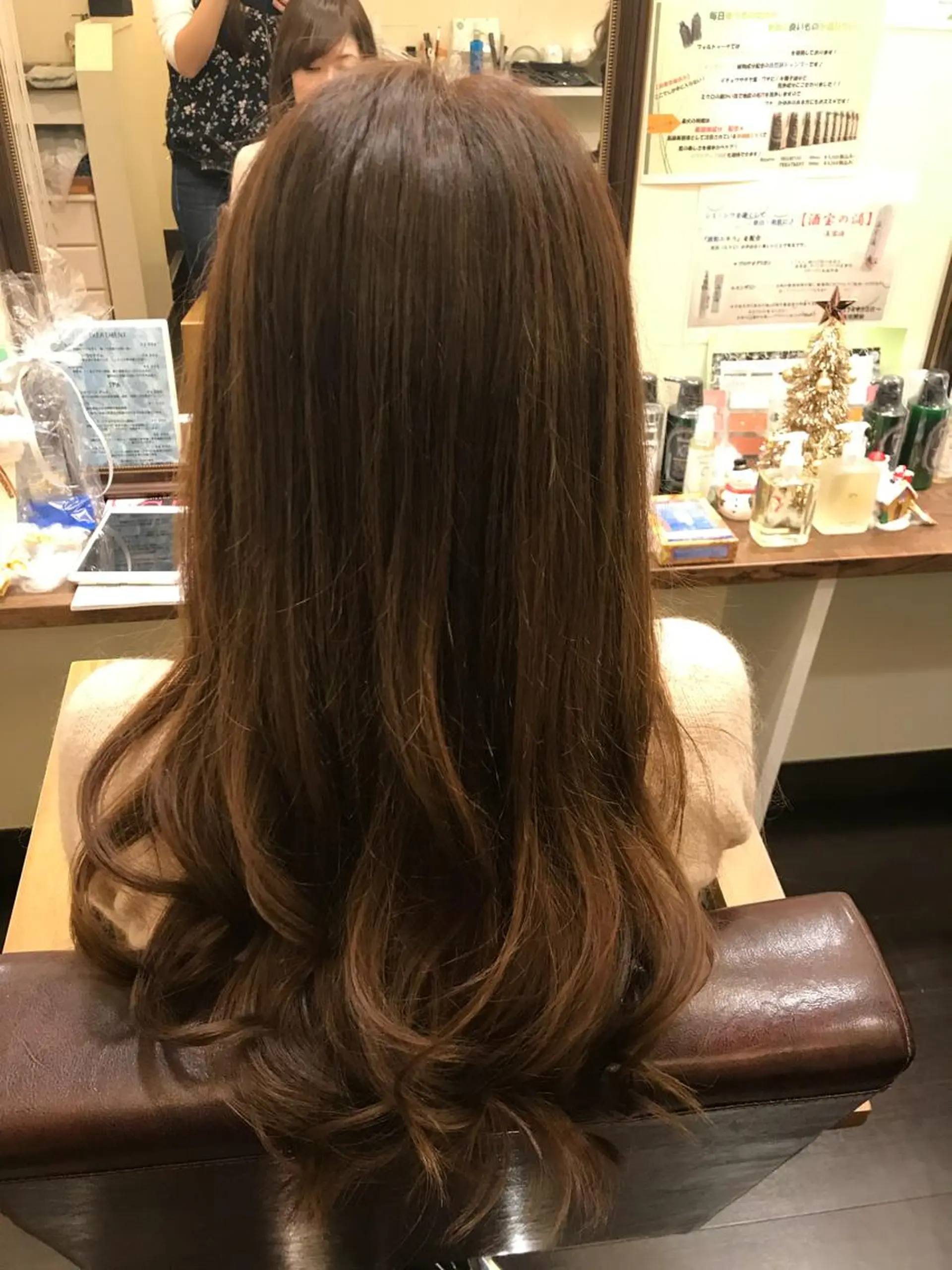 ロング soto所属・安藤 芽衣のヘアスタイル