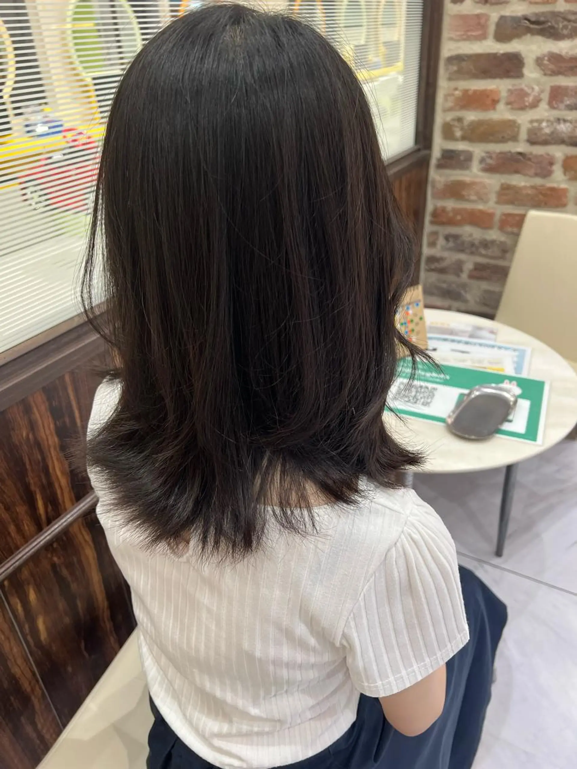 ミディアム あんどう ゆうかのヘアスタイル