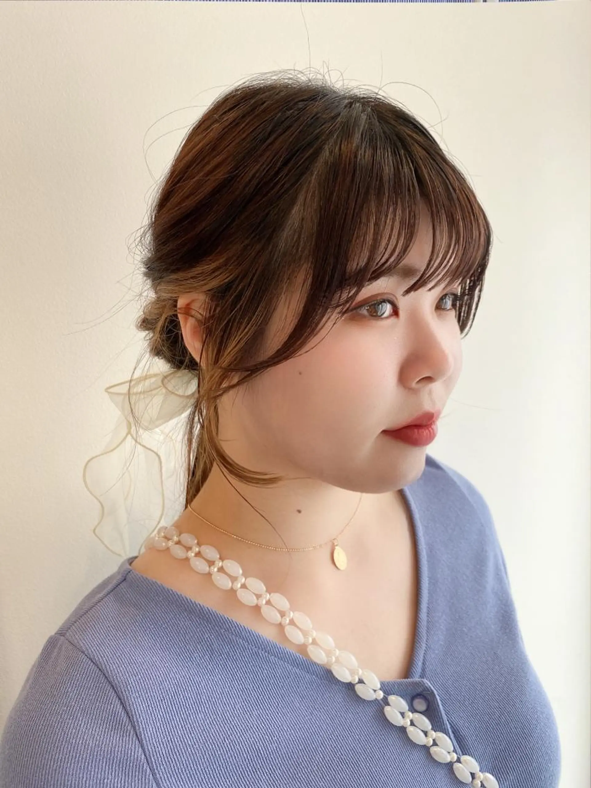 ロング ヘアアレンジ ホリイ ハルカのヘアスタイル
