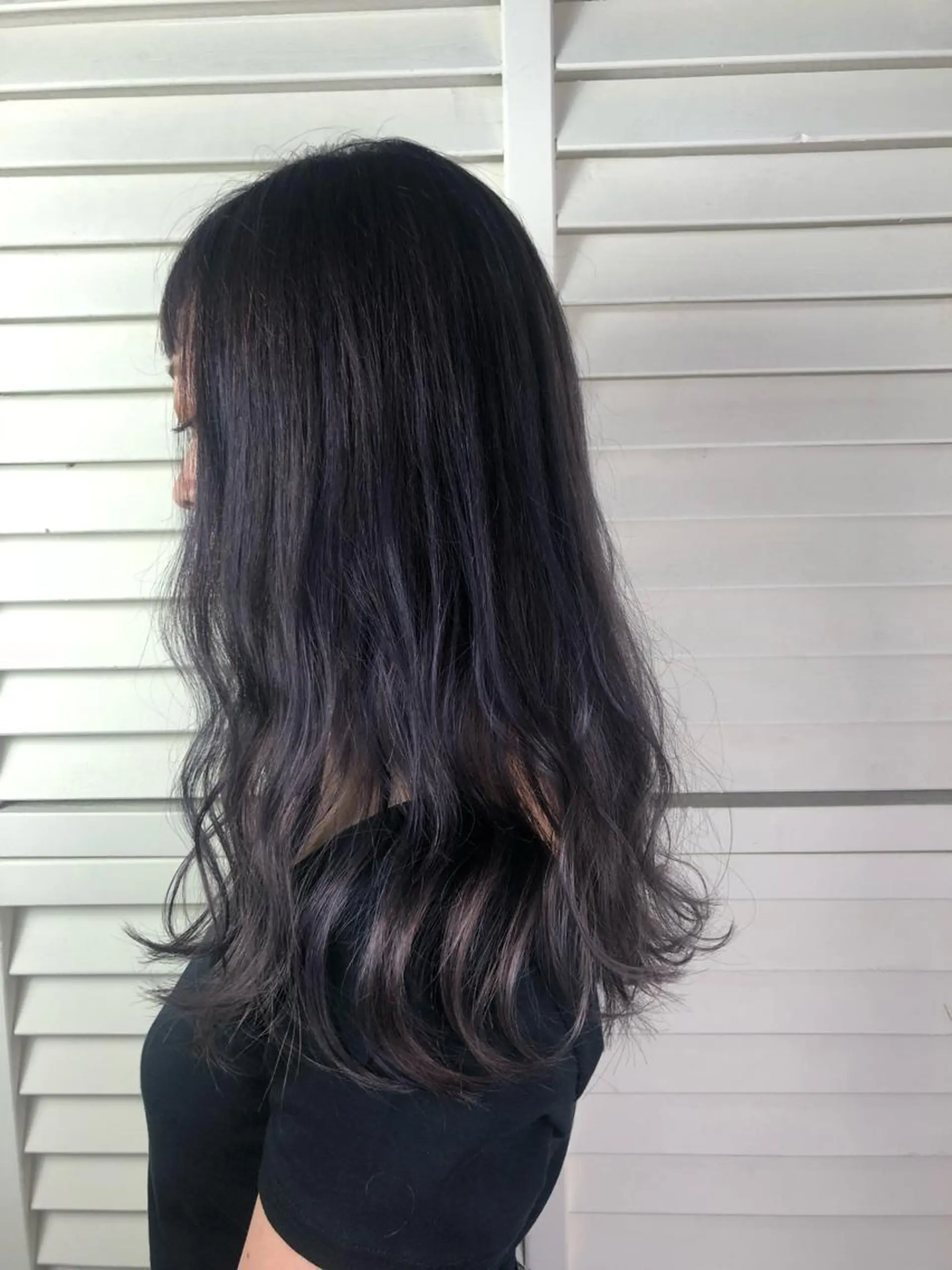 セミロング カラー ブリーチ ヘアカラー トリートメント せこぐち まいのヘアスタイル