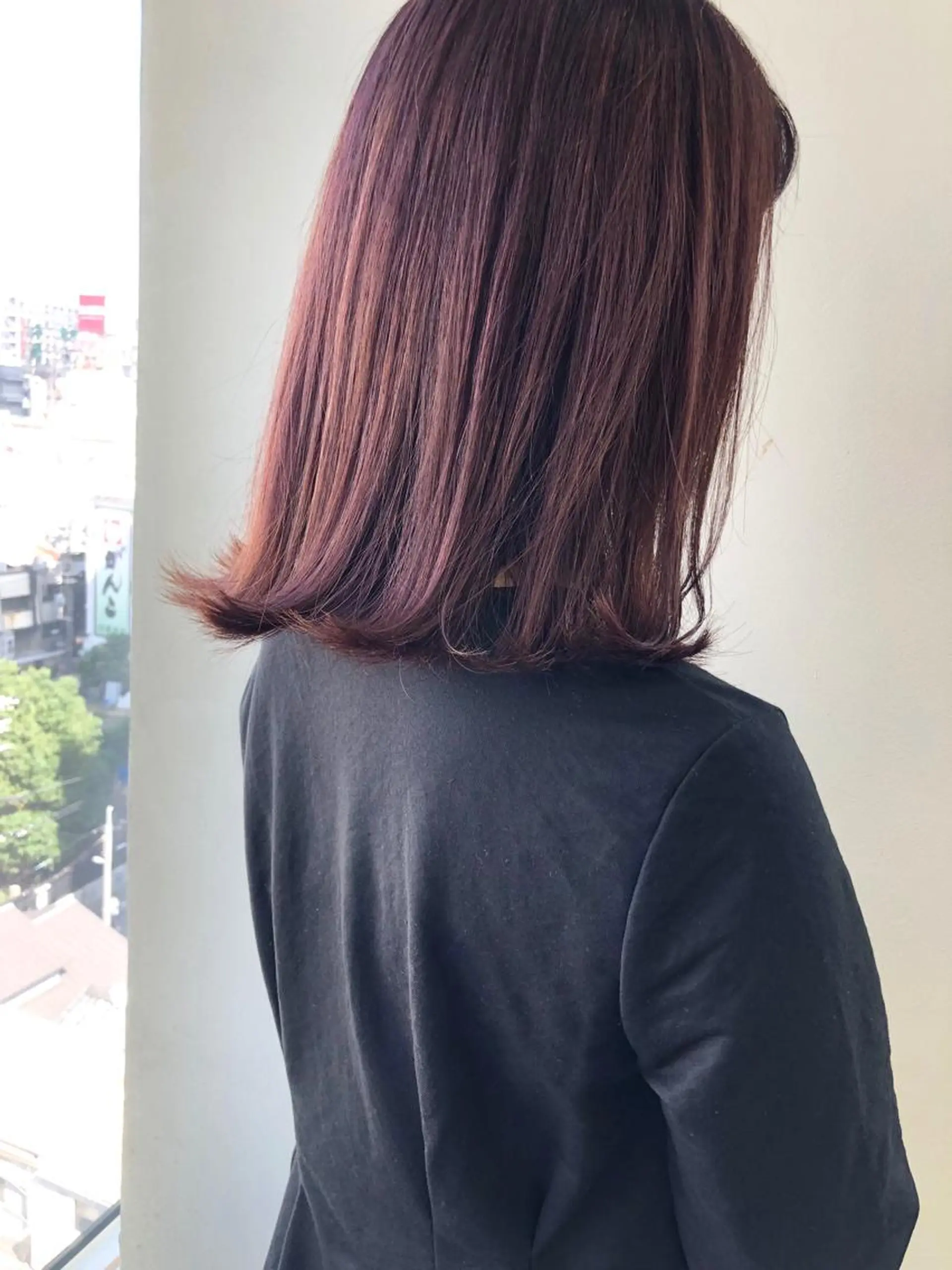 ミディアム カット ヘアカラー トリートメント 小澤大輔 YOLO hairのヘアスタイル
