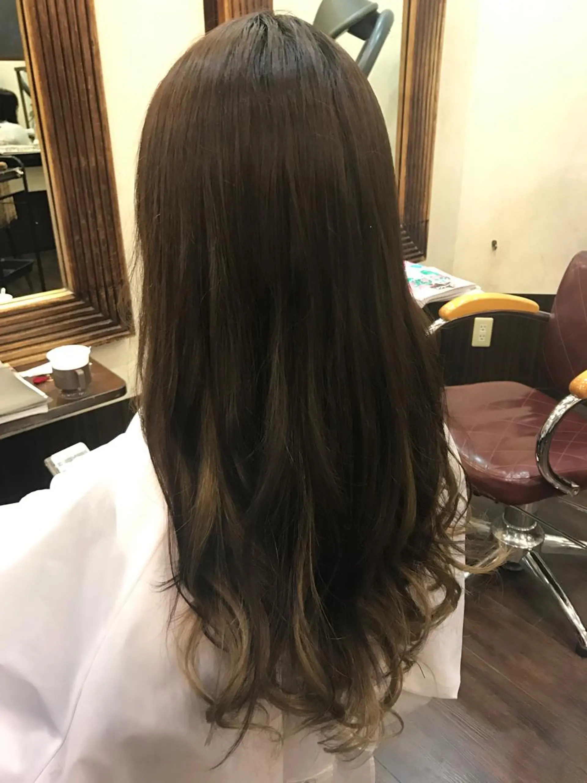 ロング カラー 編み込みエクステ グラデーションカラー エクステ ALLY（アリー）所属・ミニモお気に入り数 No.1宍戸雄弥のヘアスタイル