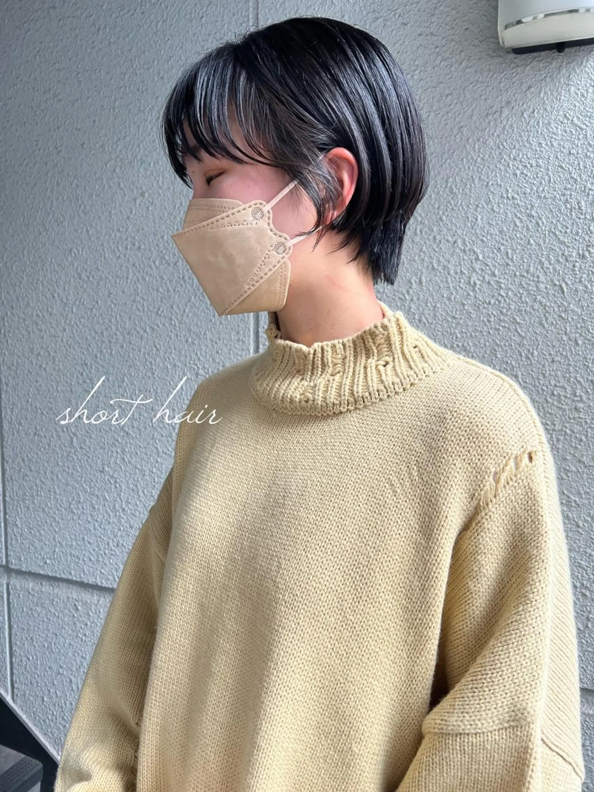 ショート ボブ ショートヘア カット ヘアカラー トリートメント カラーパティシエ facce🌼ikoのヘアスタイル