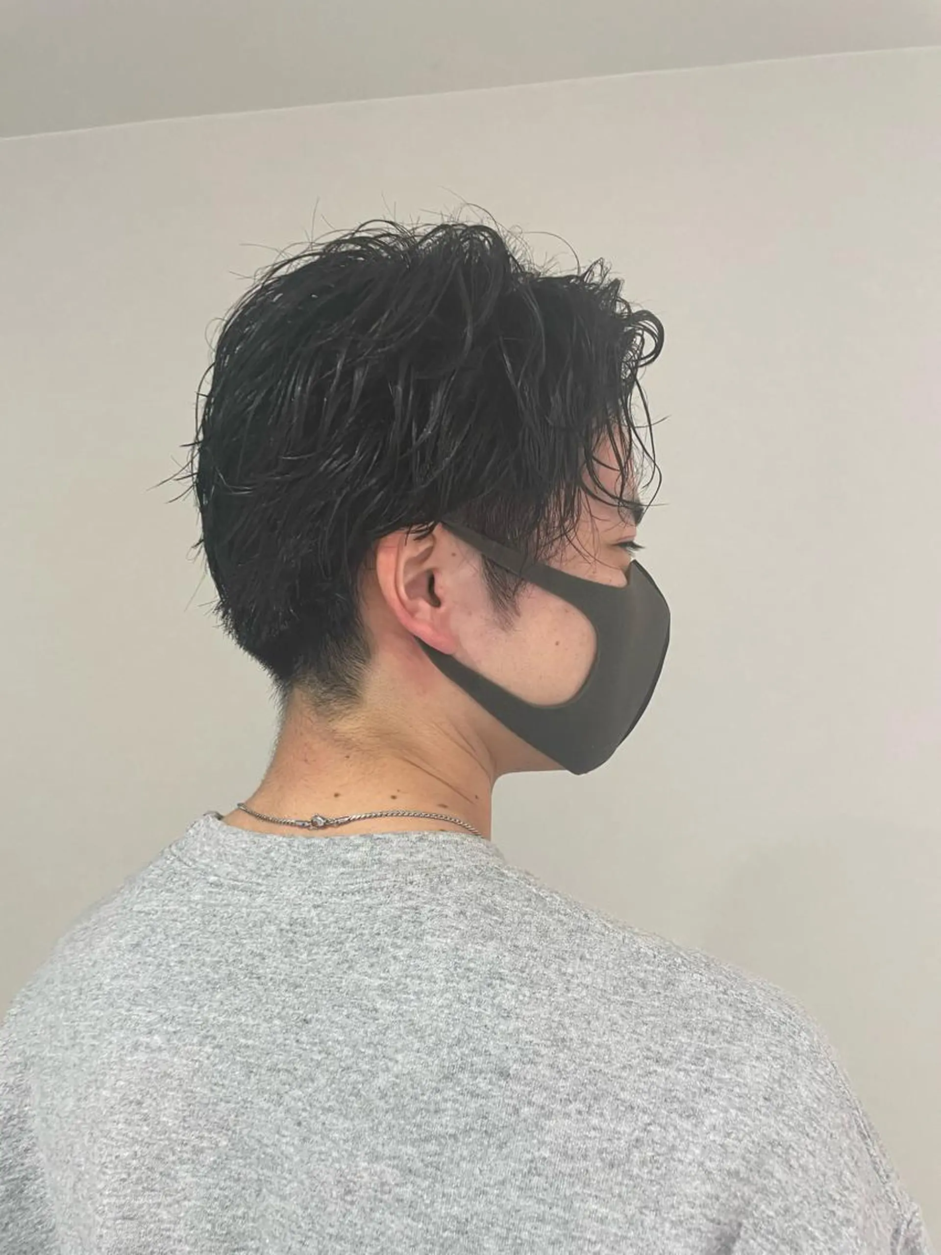 パーマ メンズ 透け感カラー asukaのヘアスタイル