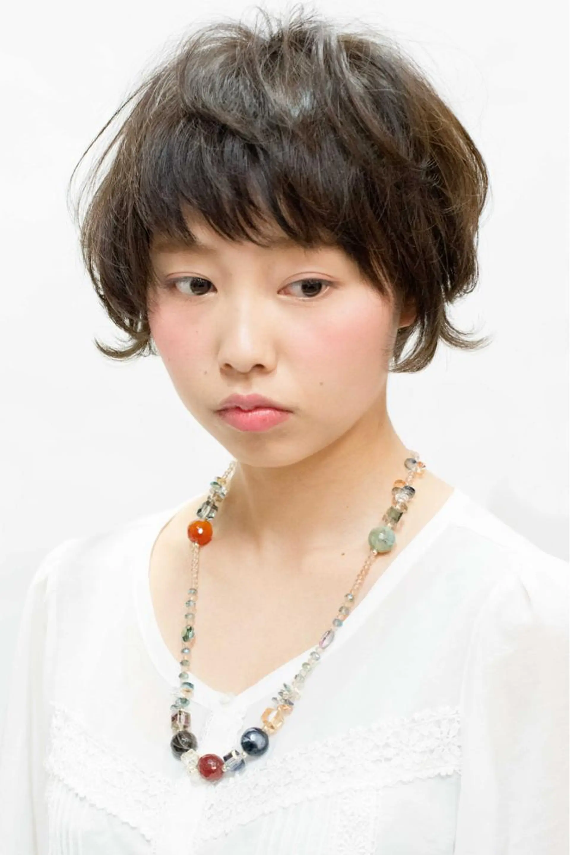 ショート La Ruelle 江曽島店のヘアスタイル