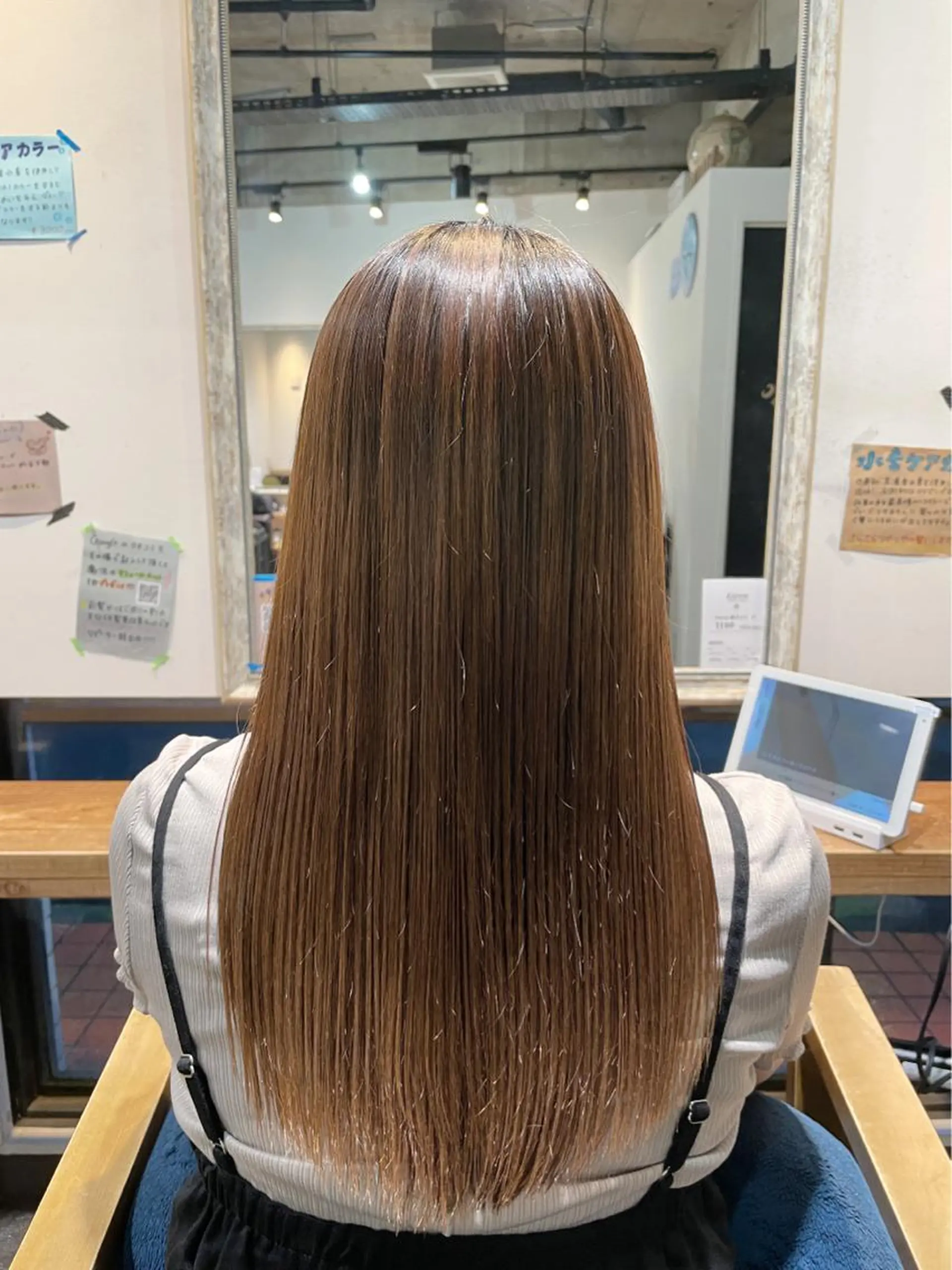 ロング 坂本 かのんのヘアスタイル