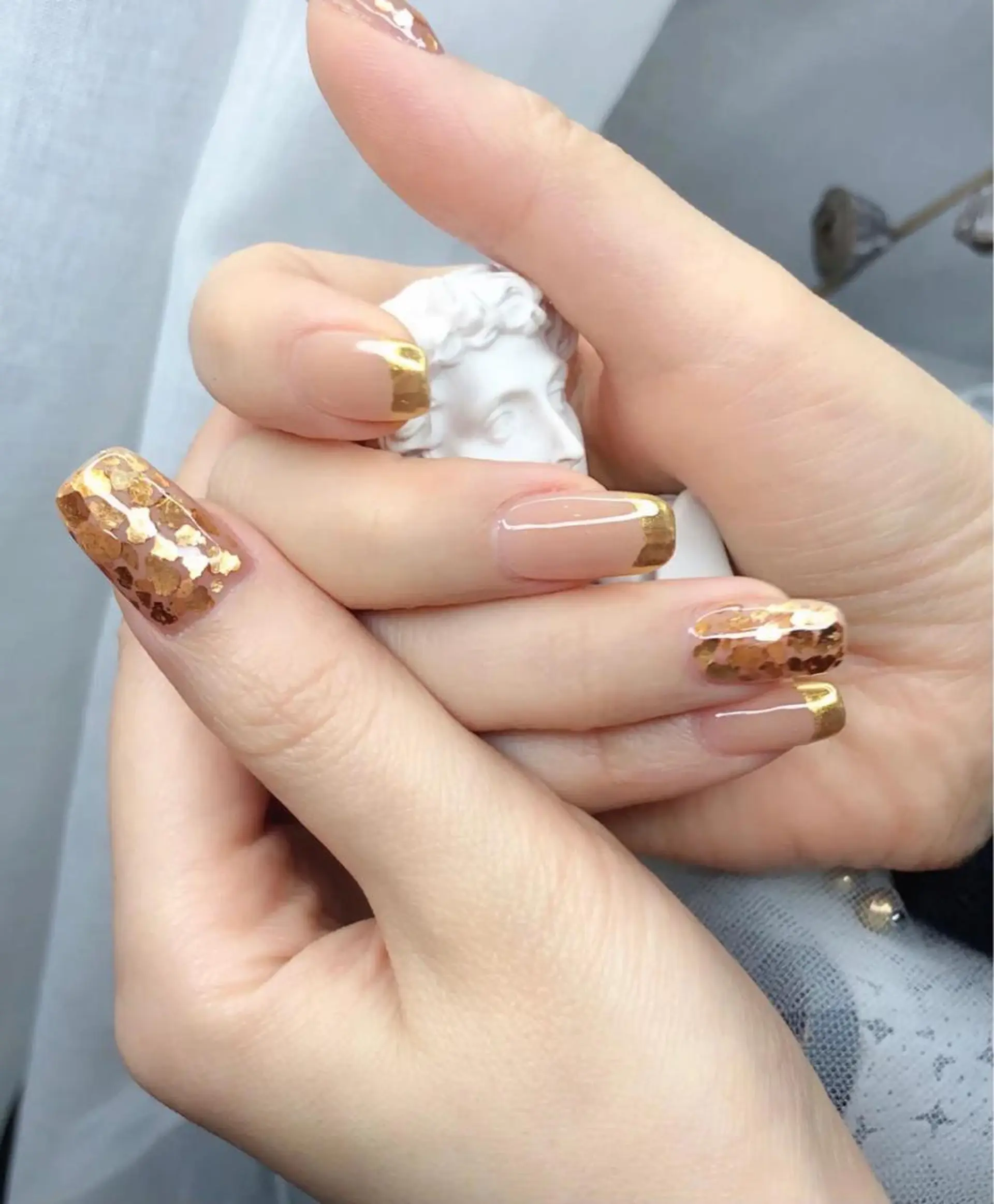 ネイル ✨Serenity ワンホンネイルのネイルデザイン