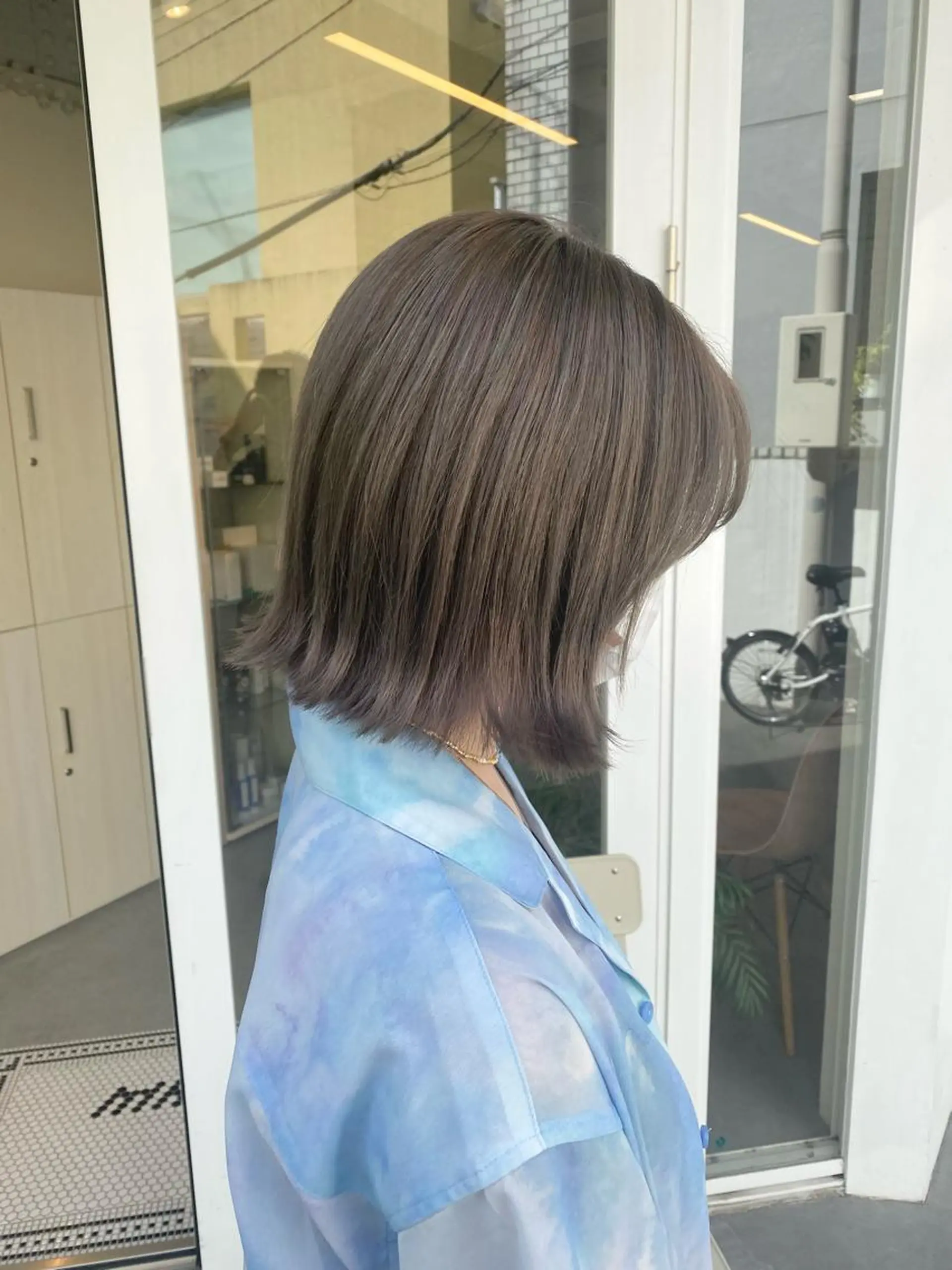 ショート カラー グレージュ カット ヘアカラー トリートメント Masena所属・Director 🌈中川慎之介のヘアスタイル