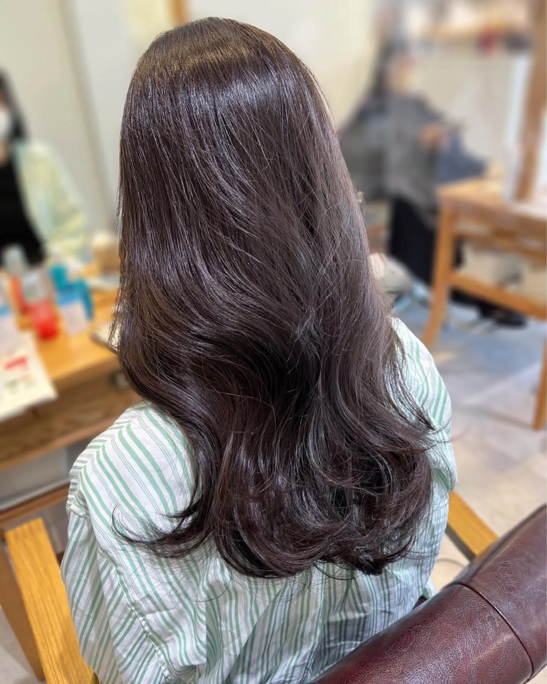 ロング カラー カット ヘアカラー 韓国ヘア×髪質改善 /yoshikaのヘアスタイル