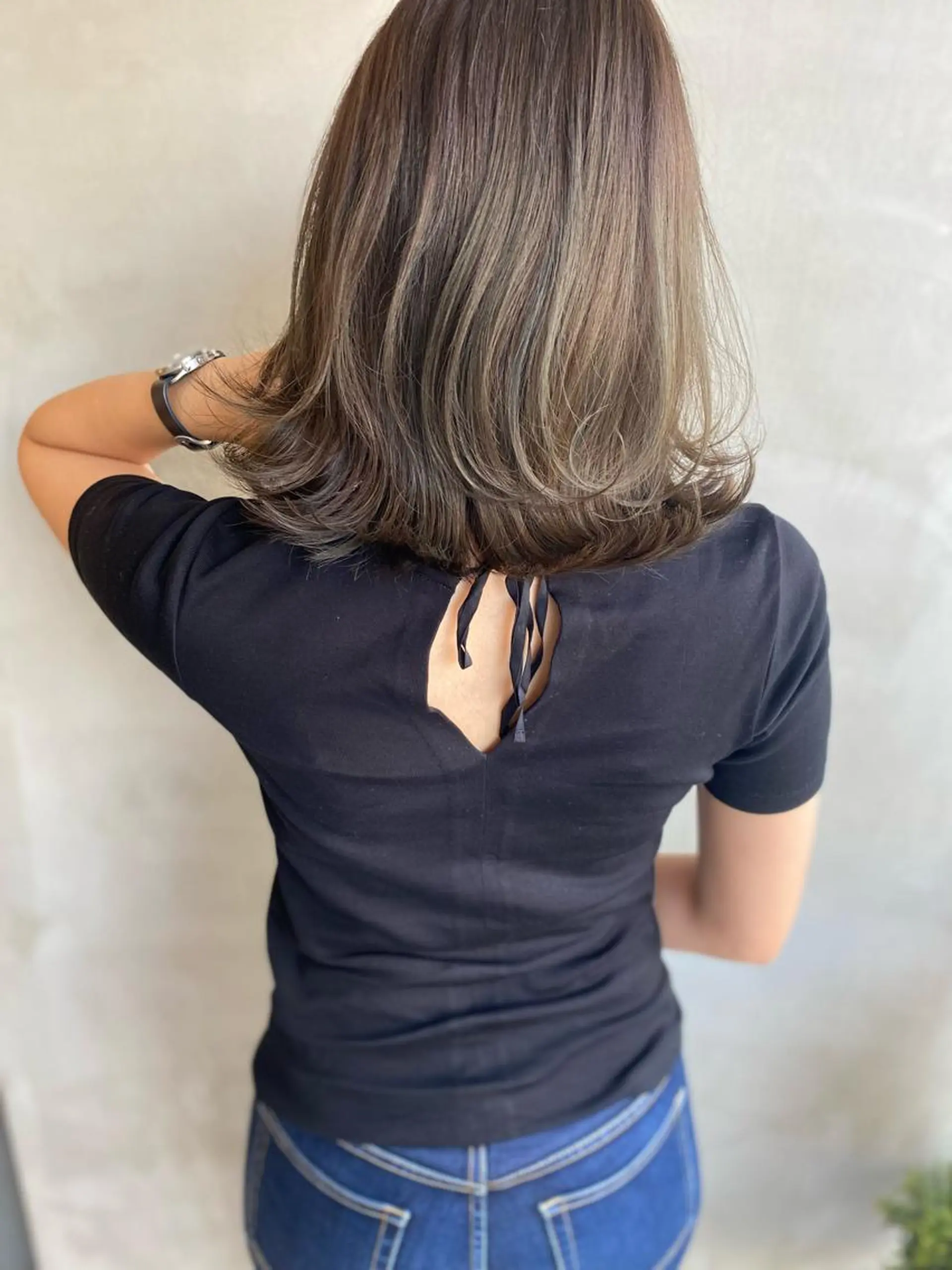 ミディアム カラー ヘアアレンジ マツエク・マツパ インナーカラー くびれヘア 外国人風カラー 学生 レイヤーカット カット ヘアカラー reverie【レヴリー】所属・夜23時まで予約🉑 reverieあきらのその他イメージ