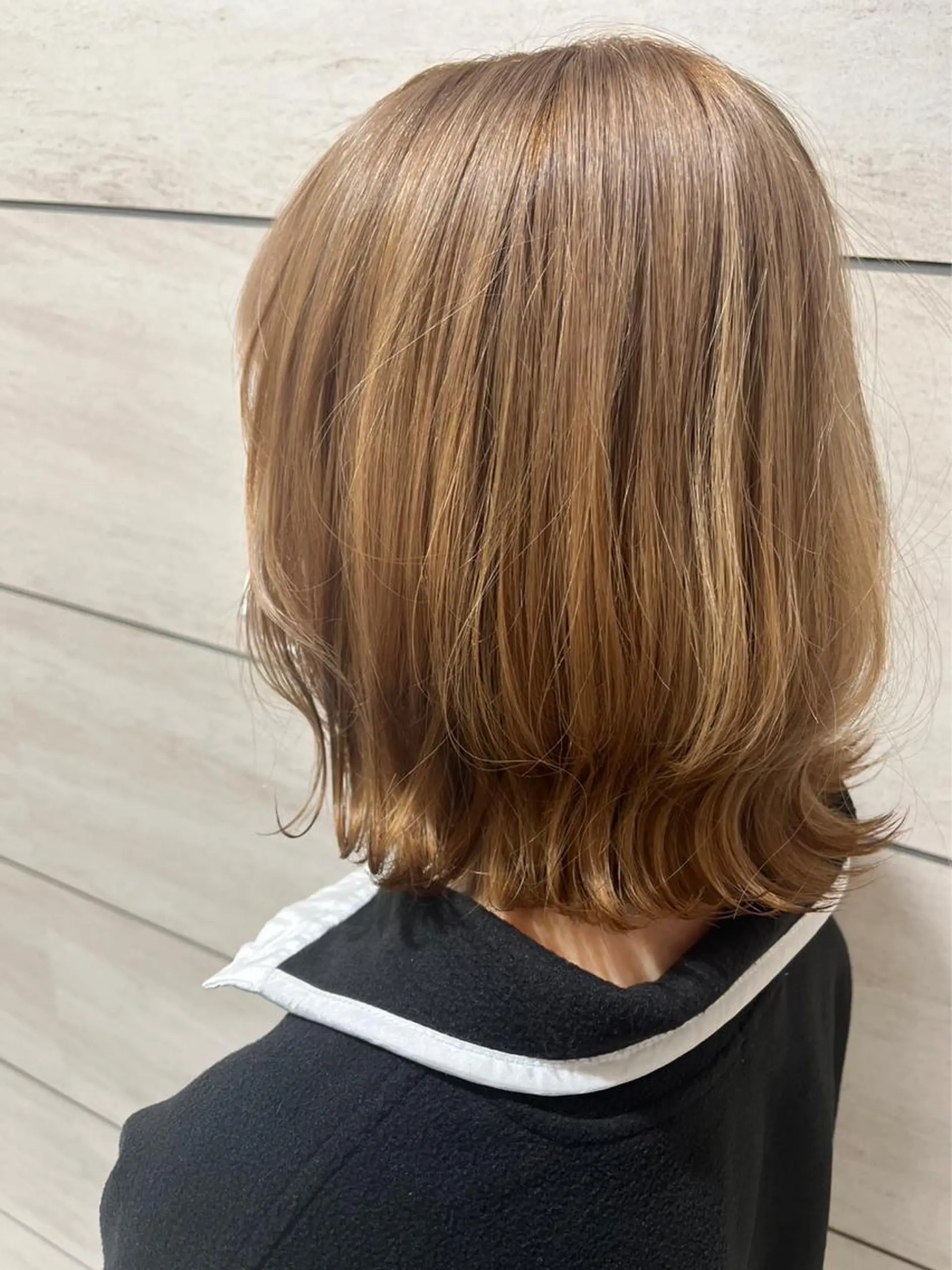 ミディアム カラー ブロンド 🧬艶髪エク向井 琉矢🧬のヘアスタイル