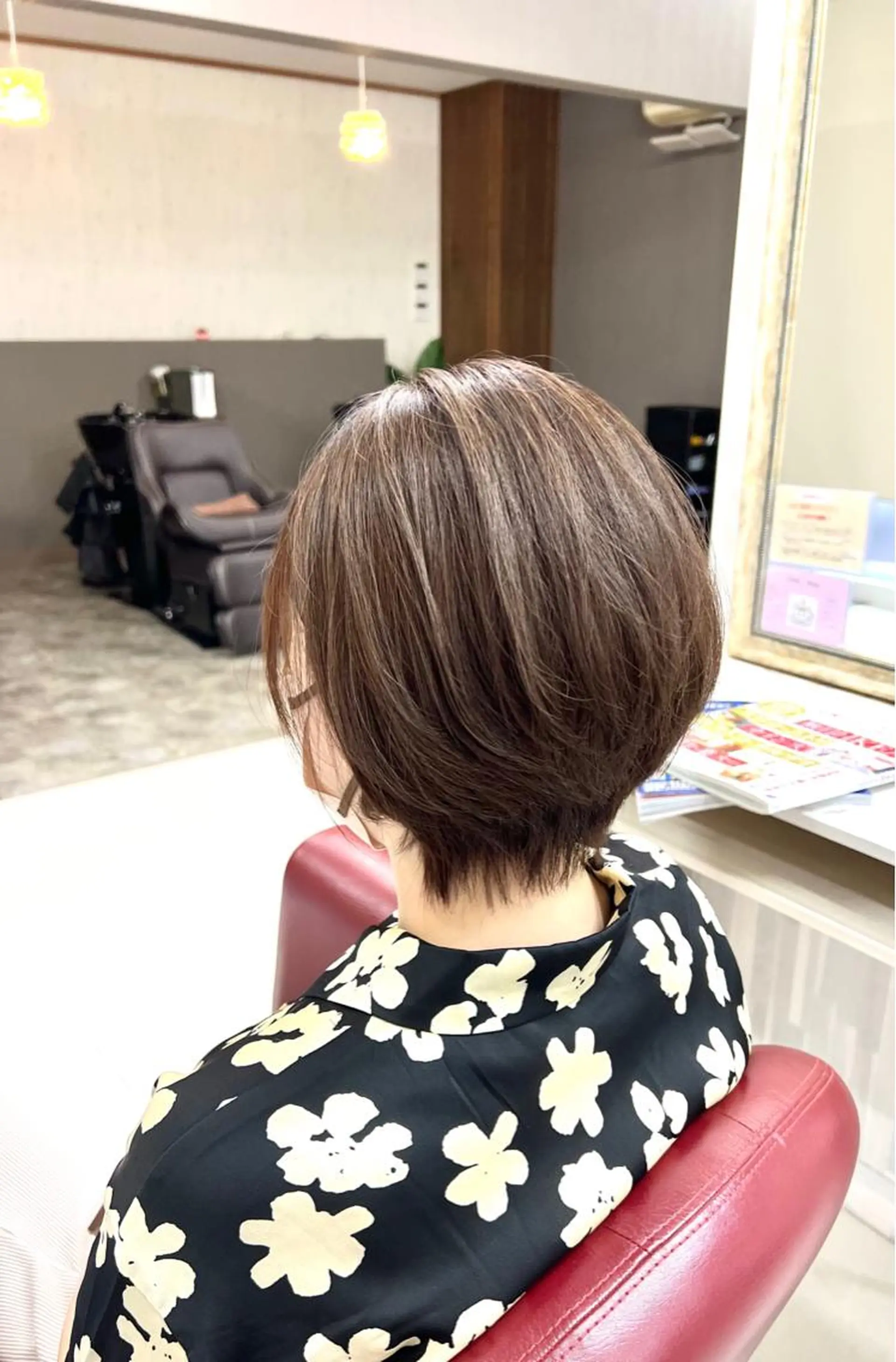 ショート カラー 透明感カラー グレージュ ショートヘア KEN 🌟のヘアスタイル