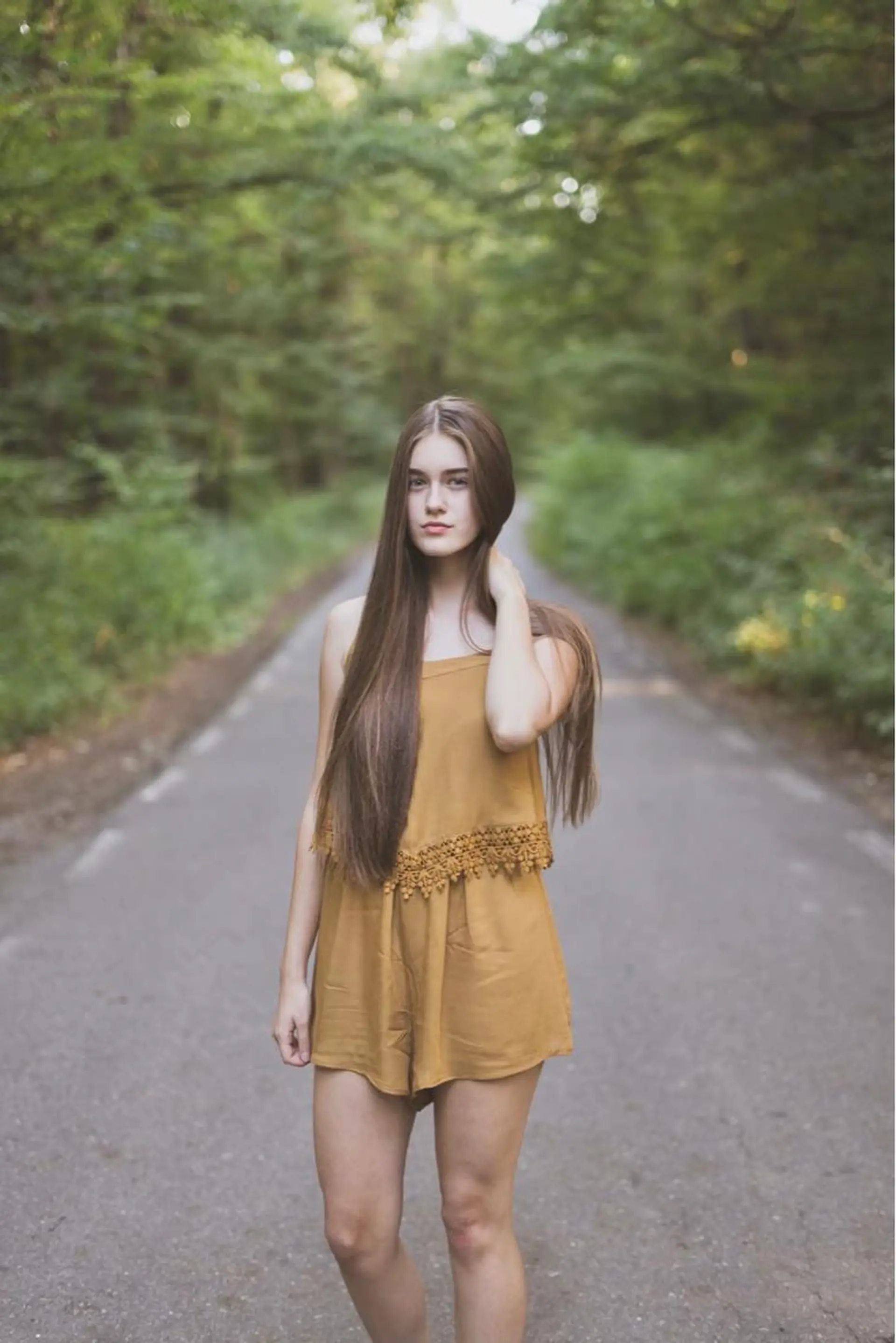 ロング ヘアカラー パーマ 縮毛矯正 トリートメント 💚Forest Mirror💚のヘアスタイル