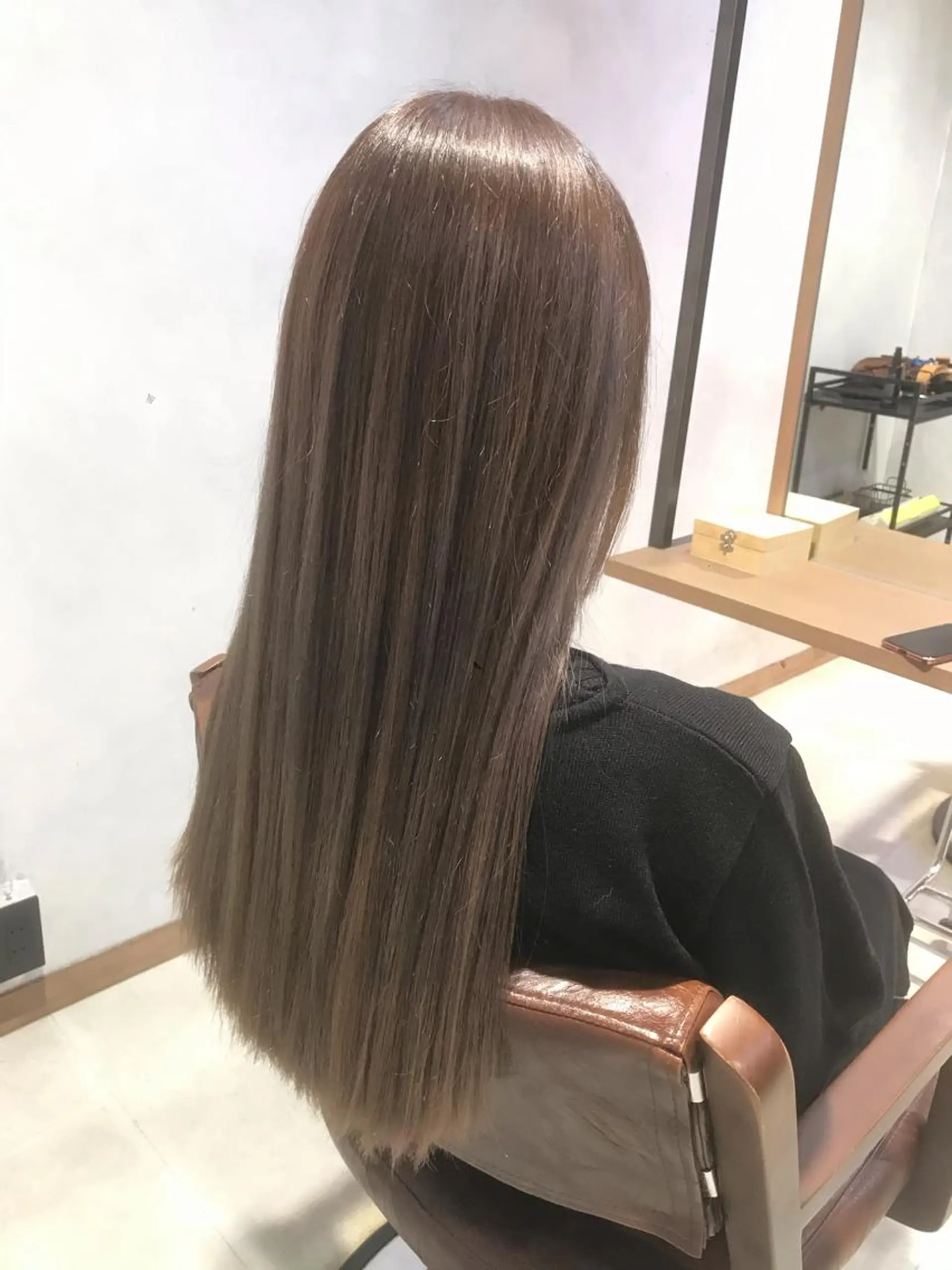 ロング アッシュ ヘアカラー CLUTCH☆ モロケイスケのヘアスタイル