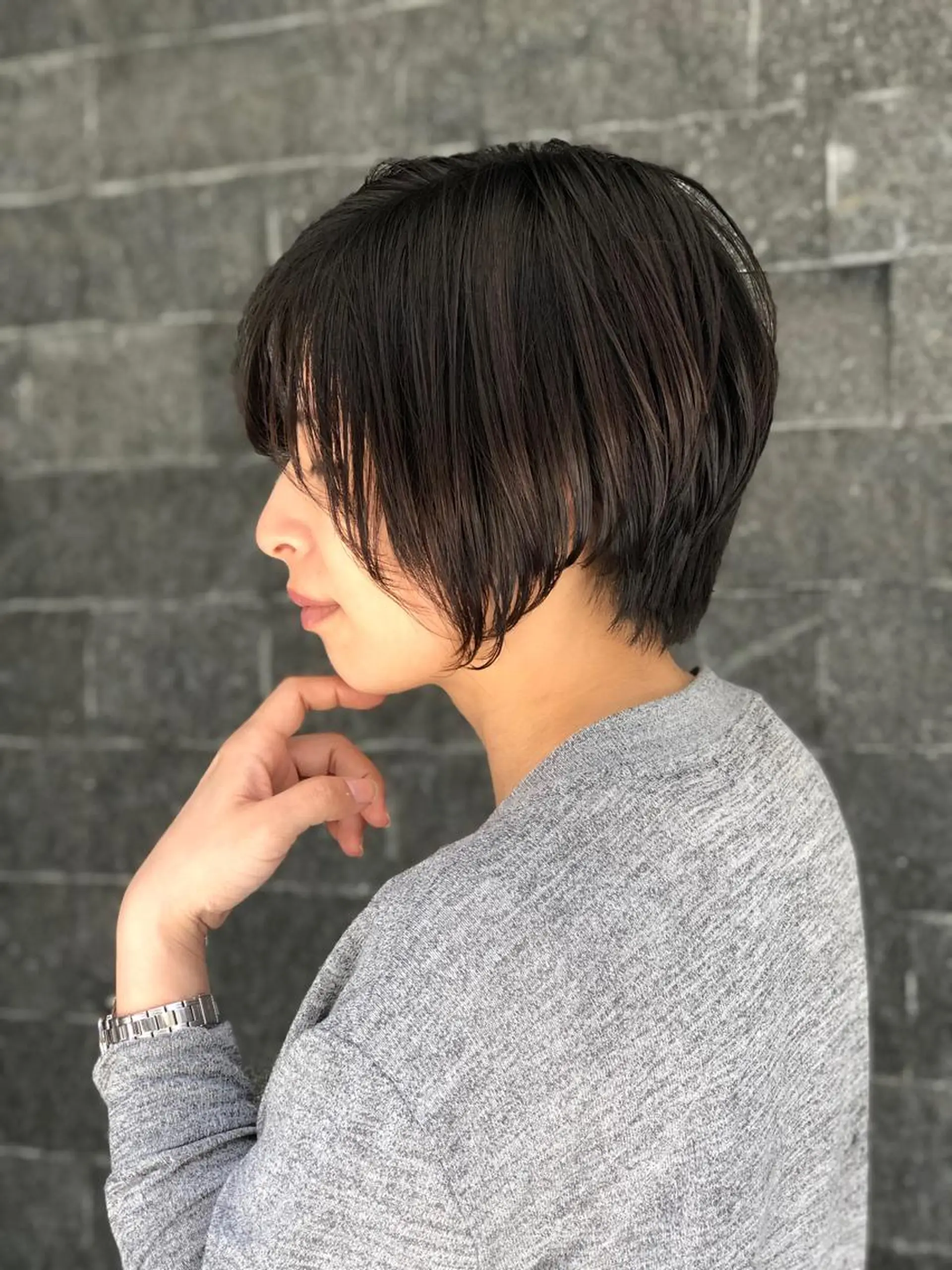 ショート くびれヘア ショートヘア カット Clay所属・及川 祐輔のヘアスタイル
