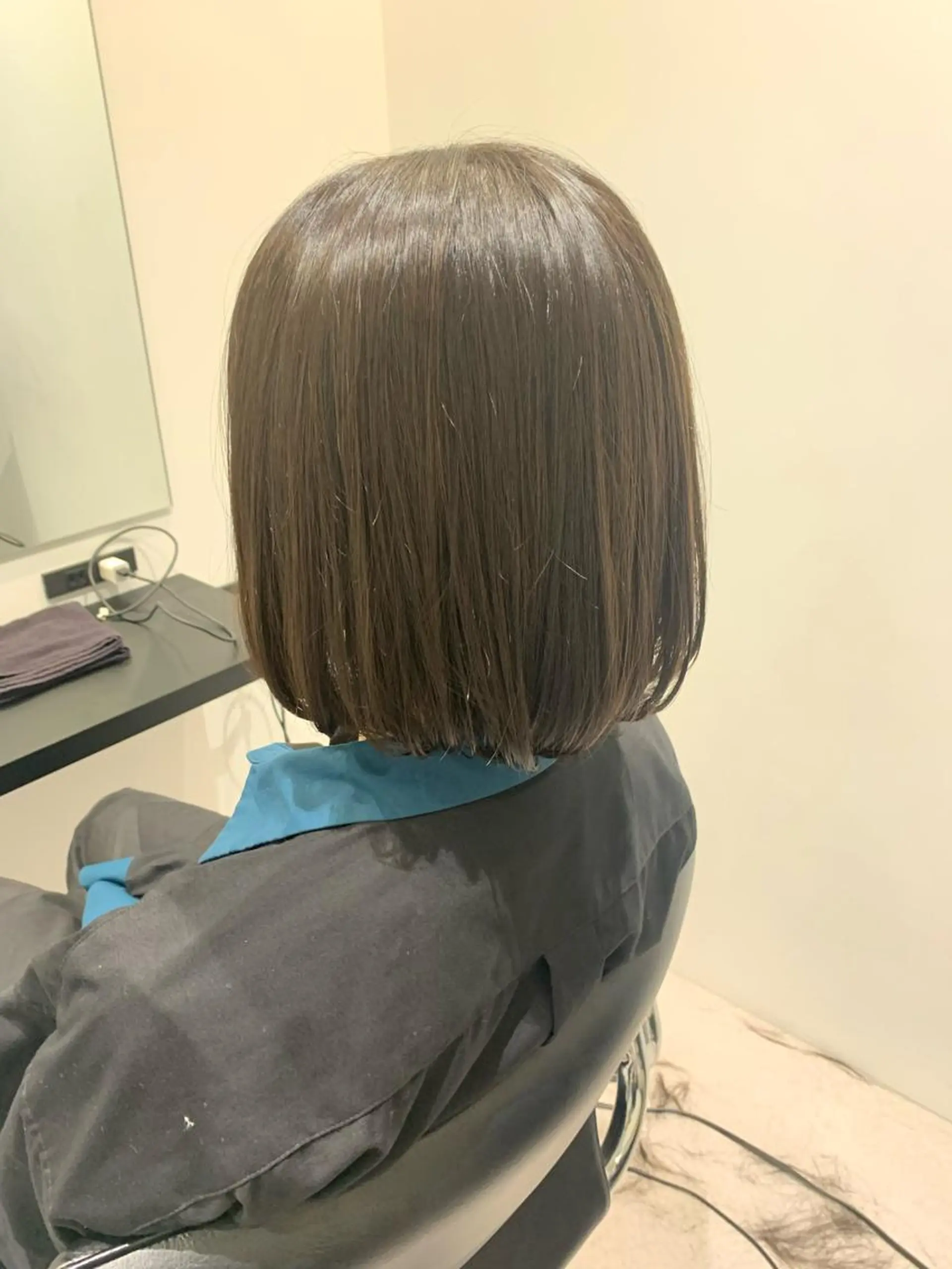 ミディアム カラー パーマ 縮毛矯正 カット 縮毛矯正 トリートメント GO TODAY シェアサロン 名古屋パルコ所属・仲地 大地のヘアスタイル