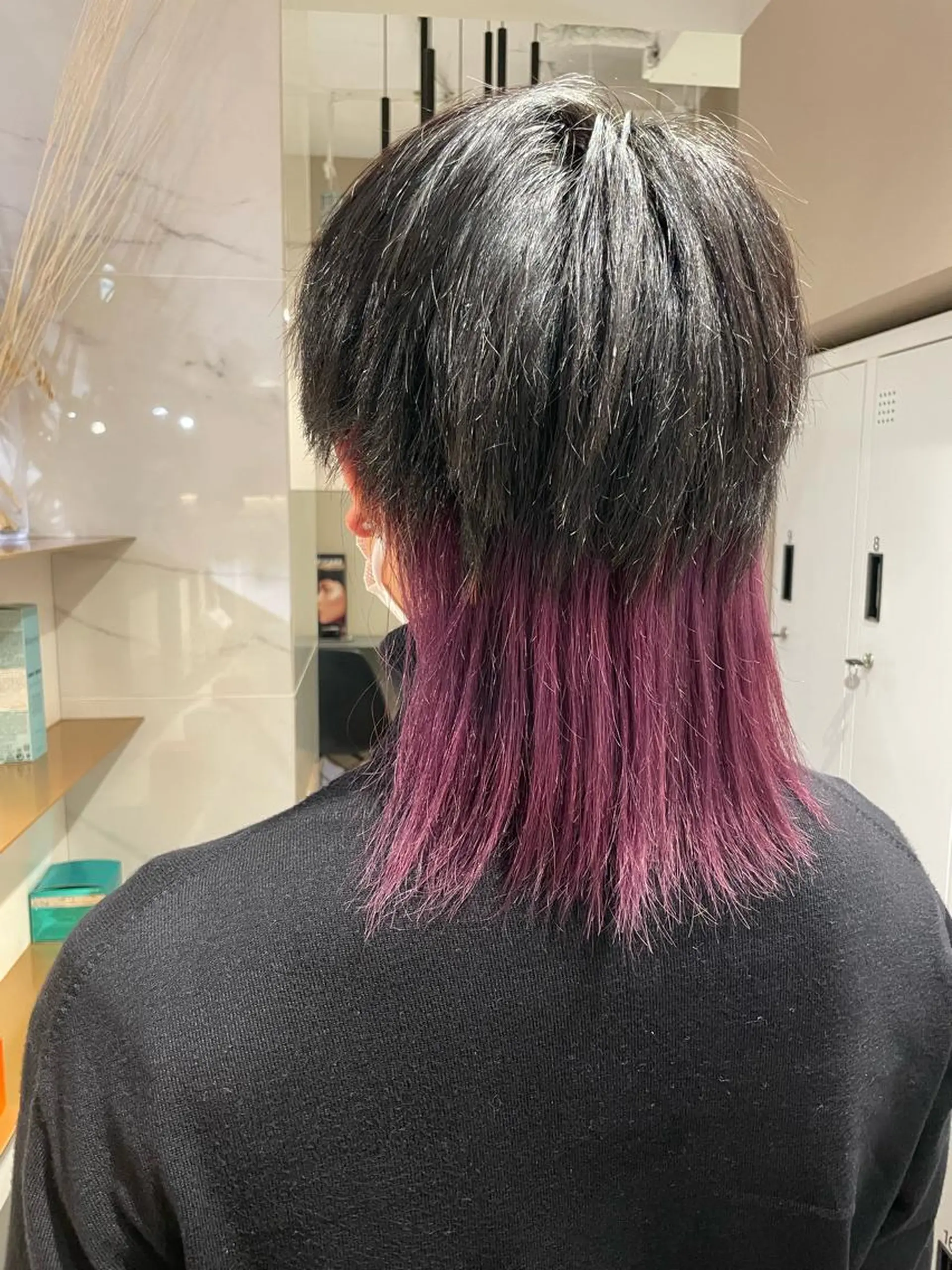 カラー メンズ ヘアカラー メンズ特化⚜️ 藤原あずさのヘアスタイル