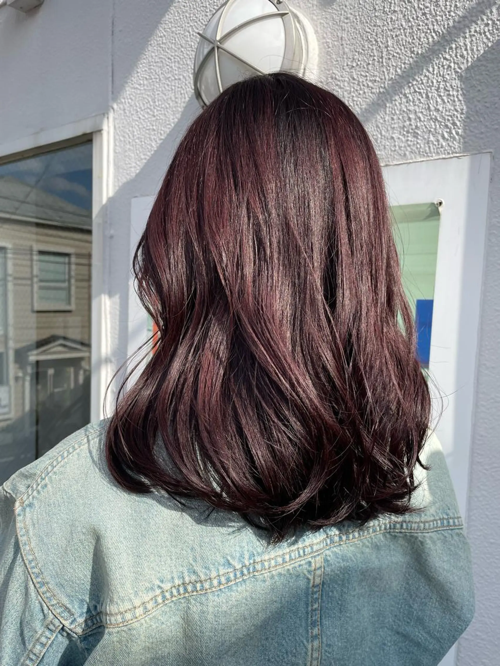 ミディアム カラー カット ヘアカラー トリートメント 平 ちひろのヘアスタイル