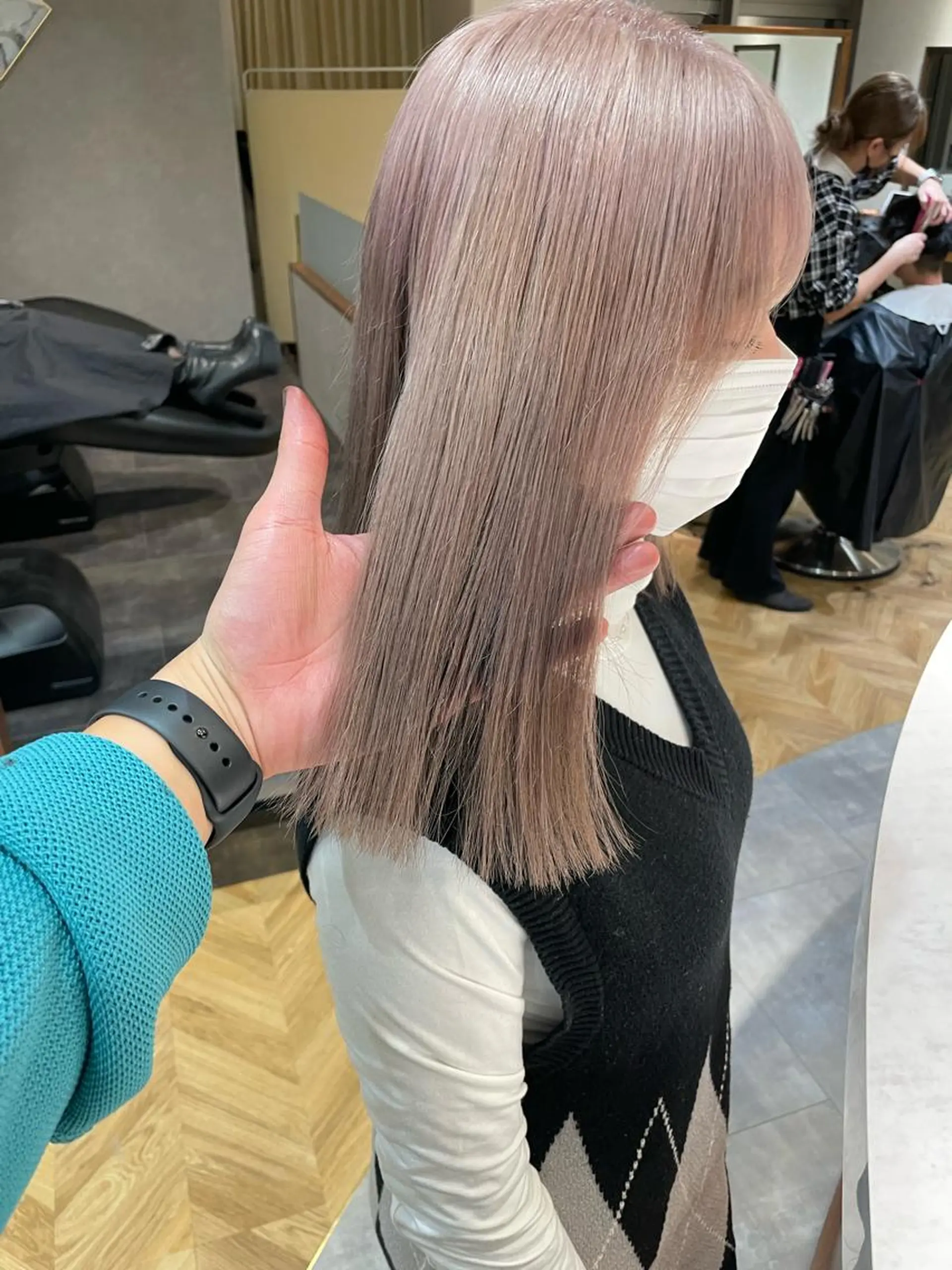 ロング ViVIE所属・VIVIE天神 ブリーチのヘアスタイル