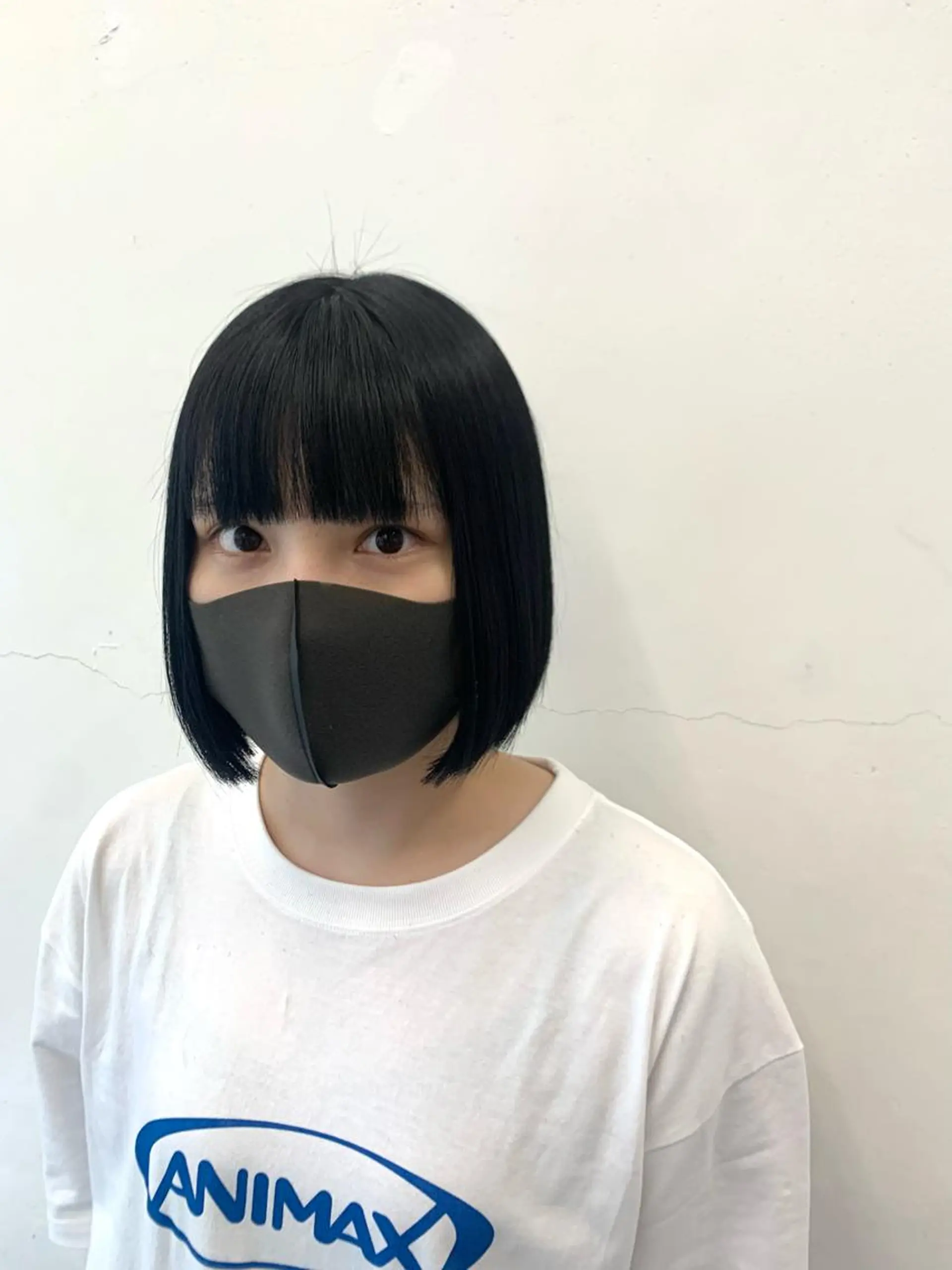 ショート カラー ヘアアレンジ 黒髪 カット HARU//原宿🤍 リピート率NO.1のヘアスタイル