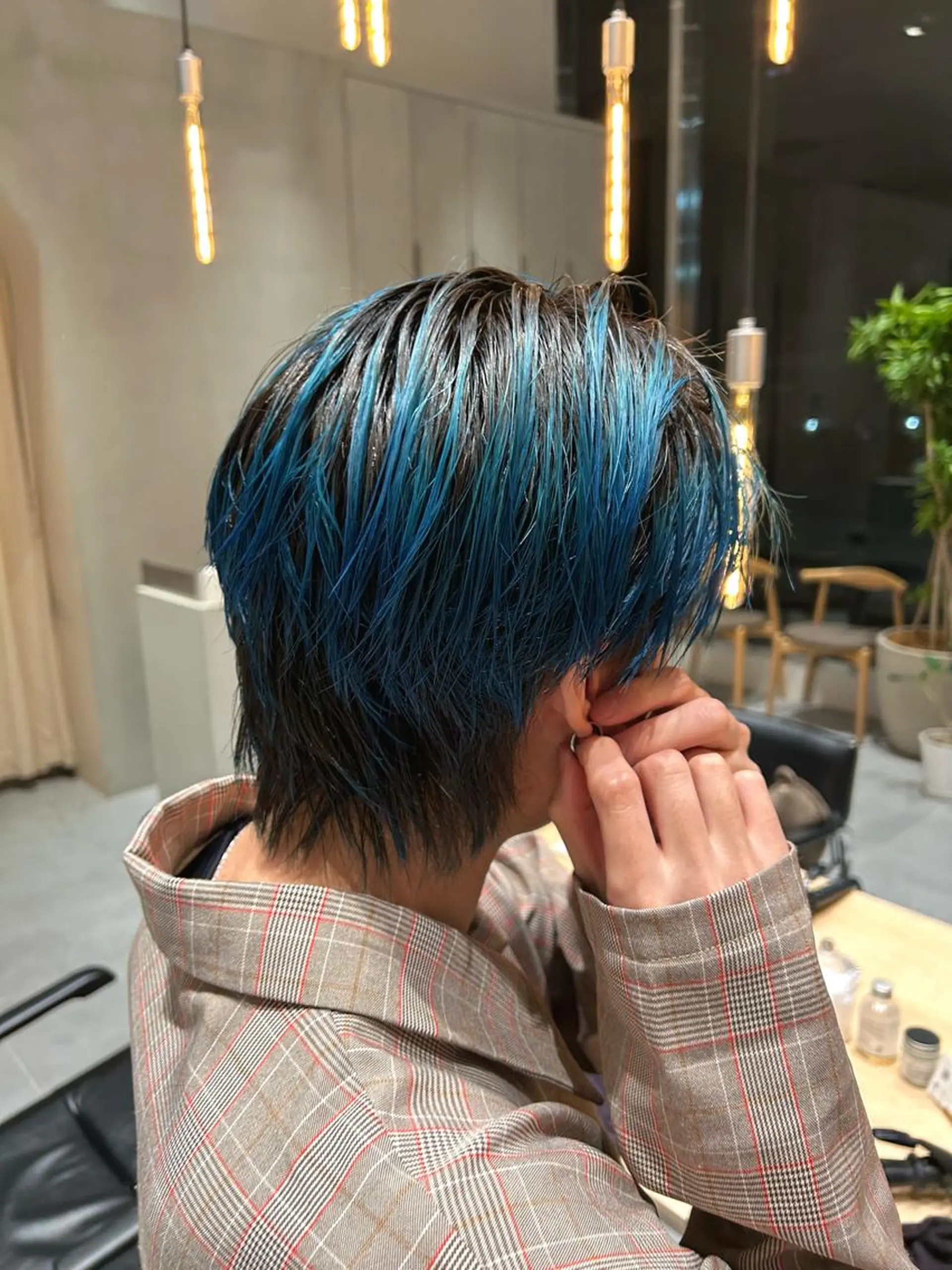 カラー アクアカラー ブルーカラー ハイトーンカラー ヘアカラー トリートメント ヘアセット ショートカット/ ハイトーン🪼風香のヘアスタイル