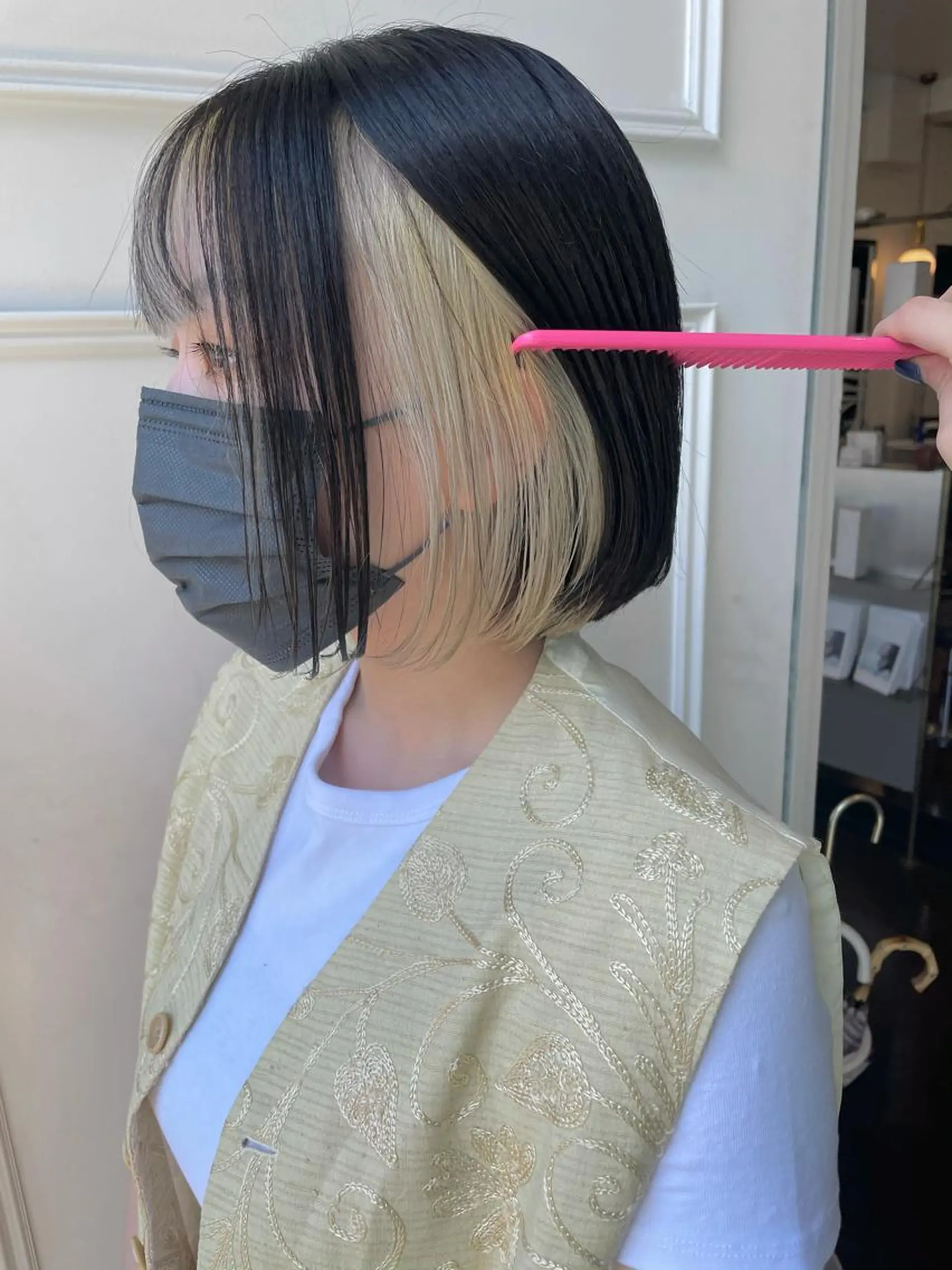 ショート カラー 安藤 佑衣のヘアスタイル