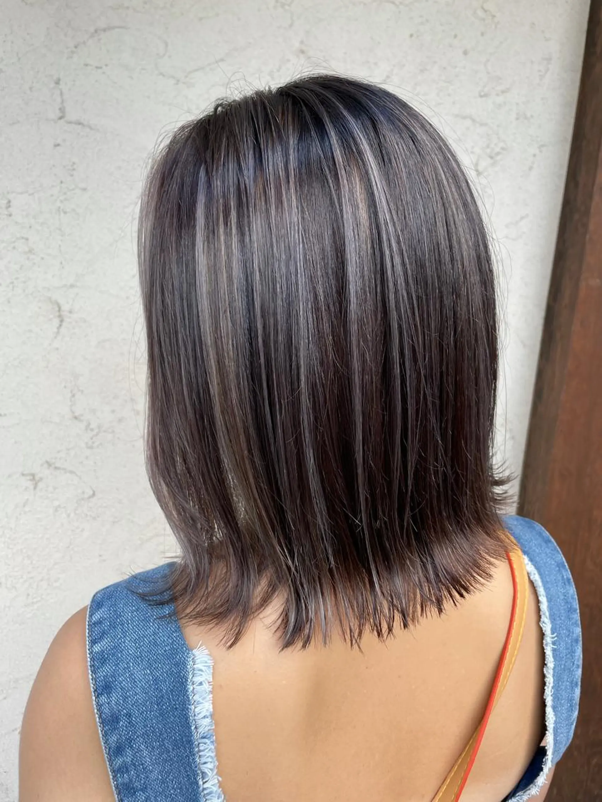 ミディアム 🤍しもかわ かほ🤍のヘアスタイル