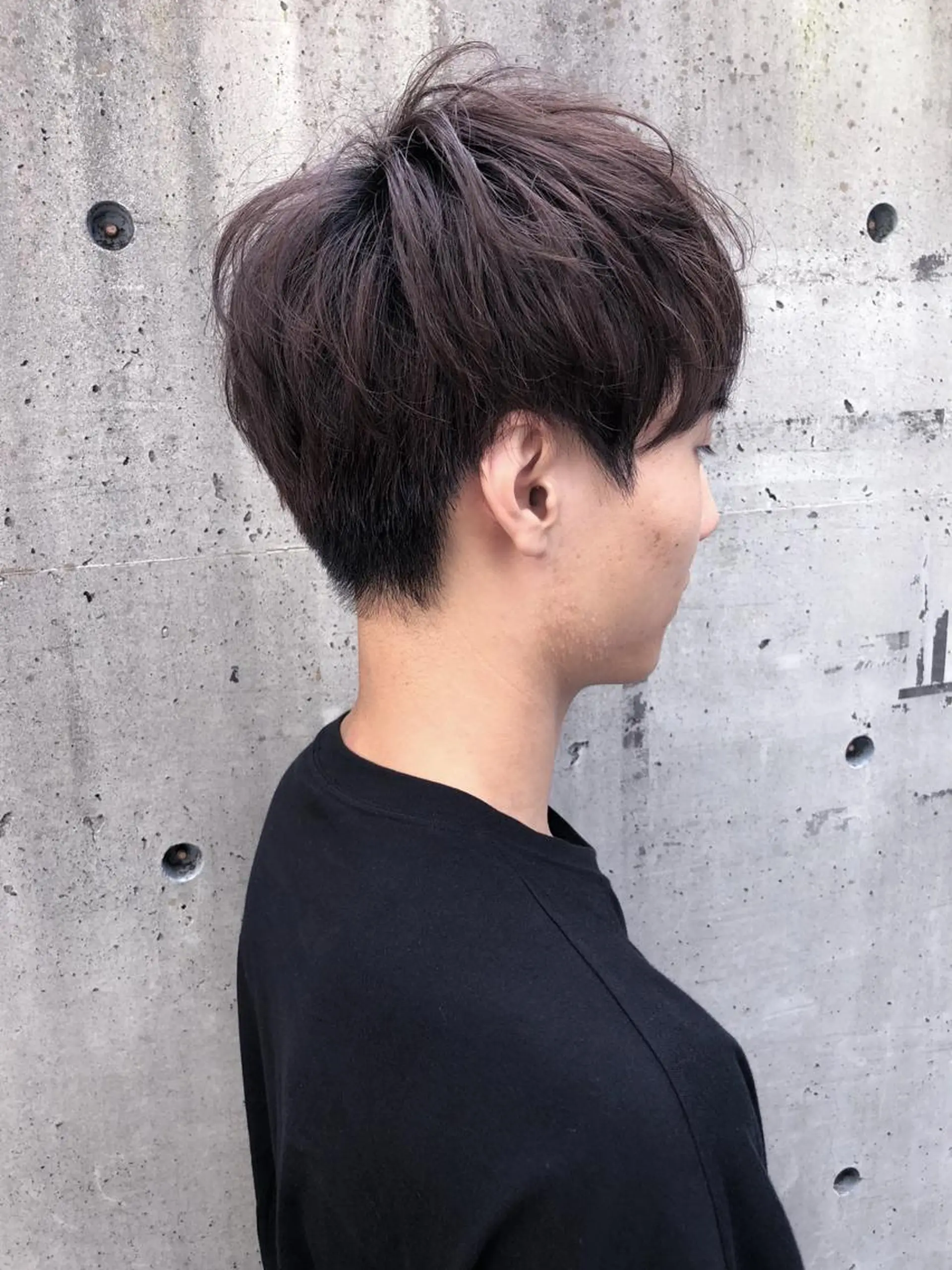 メンズ カット ヘアカラー 横山 莉奈のヘアスタイル