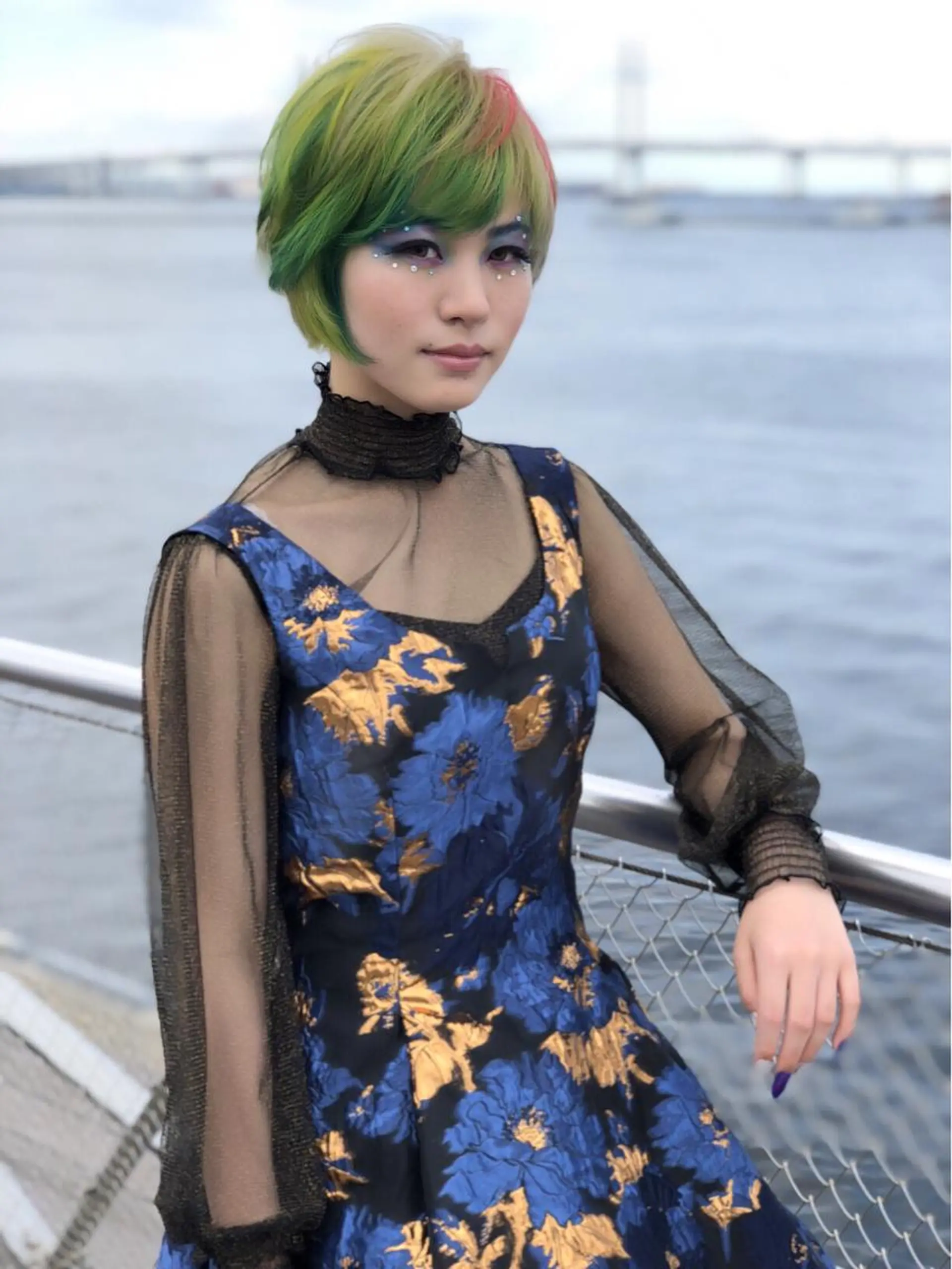 ショート カラー ディレクター ノナカのヘアスタイル