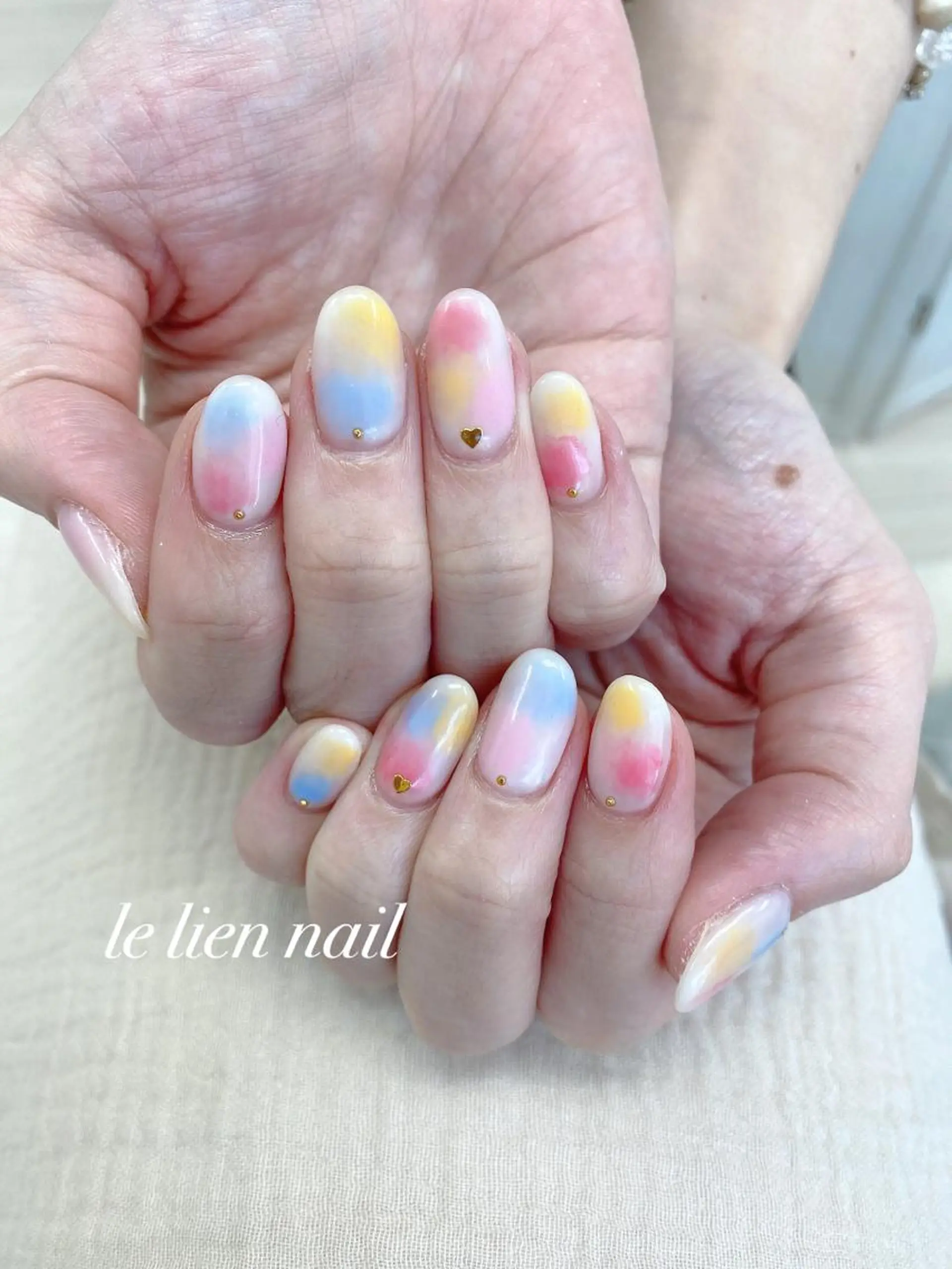 ネイル 持ち込み le lien nailのネイルデザイン