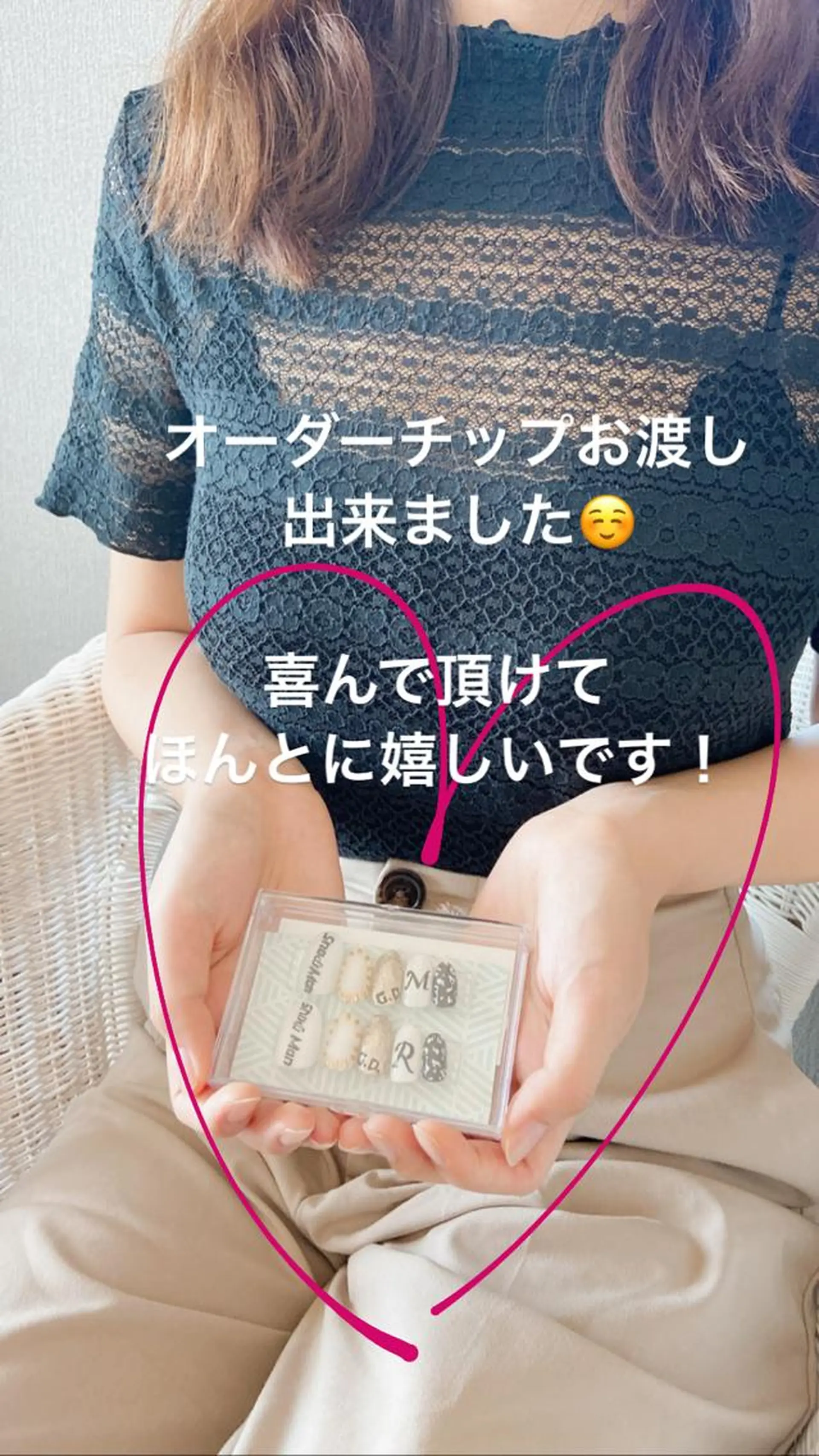 ネイル ネイルチップ Lulu charisu所属・lulucharis nailのネイルデザイン