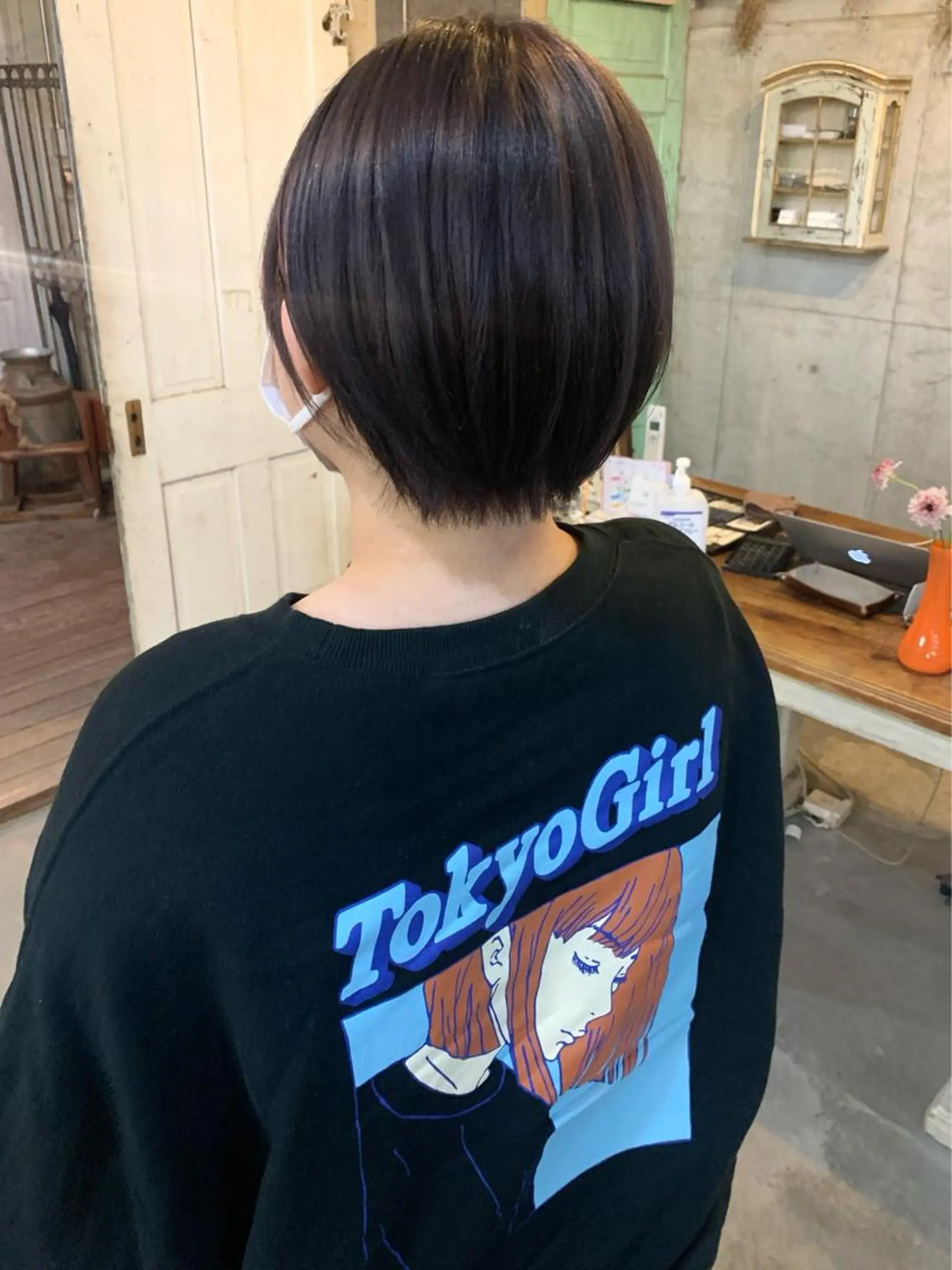 ショート カラー kimika🥑 メンズ/髪質改善のヘアスタイル