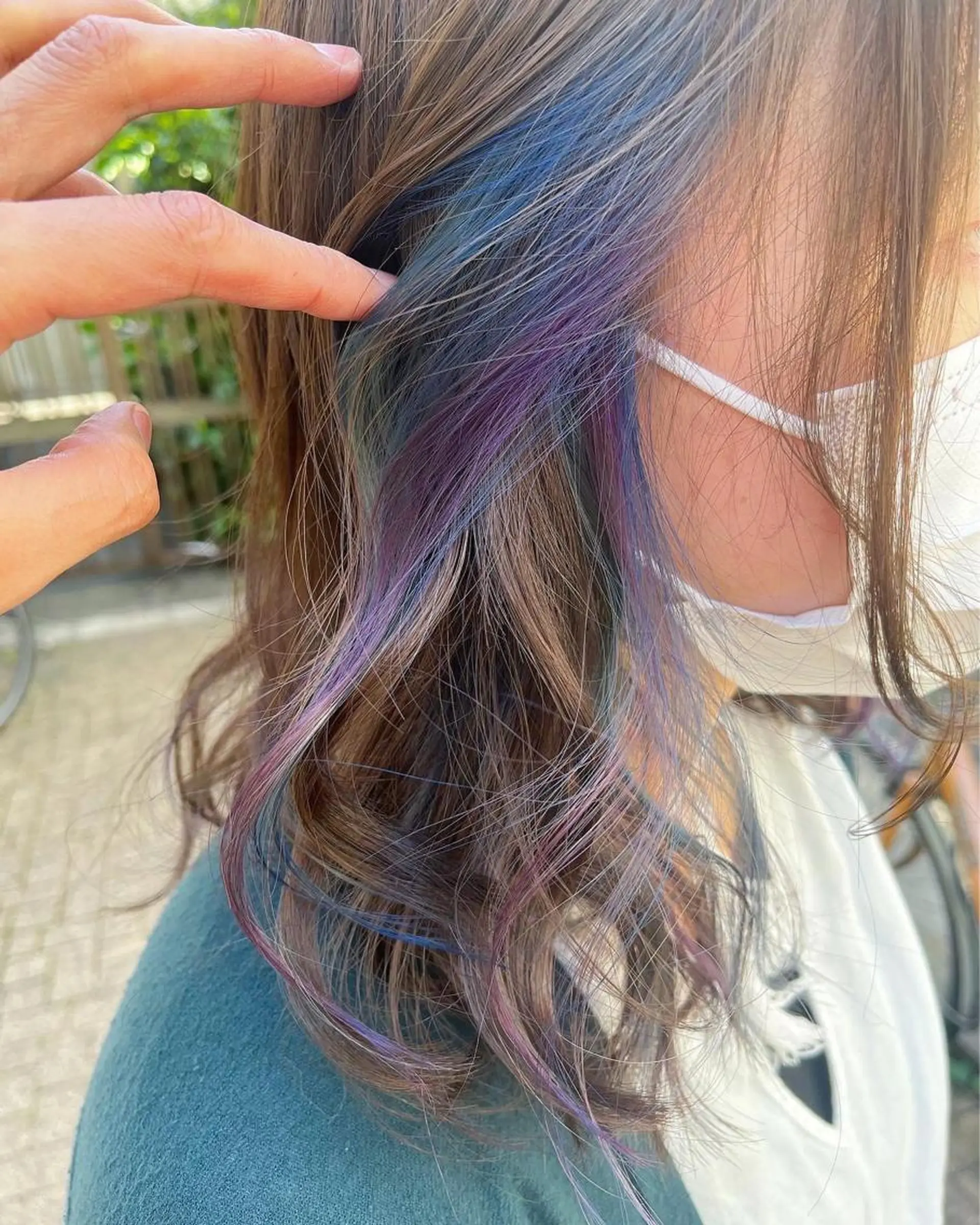 セミロング カラー ショートボブ アッシュ バレイヤージュ ミストバング ベージュカラー カット ヘアカラー トリートメント 原宿サロン代表 デザインカラー伊藤卓のヘアスタイル