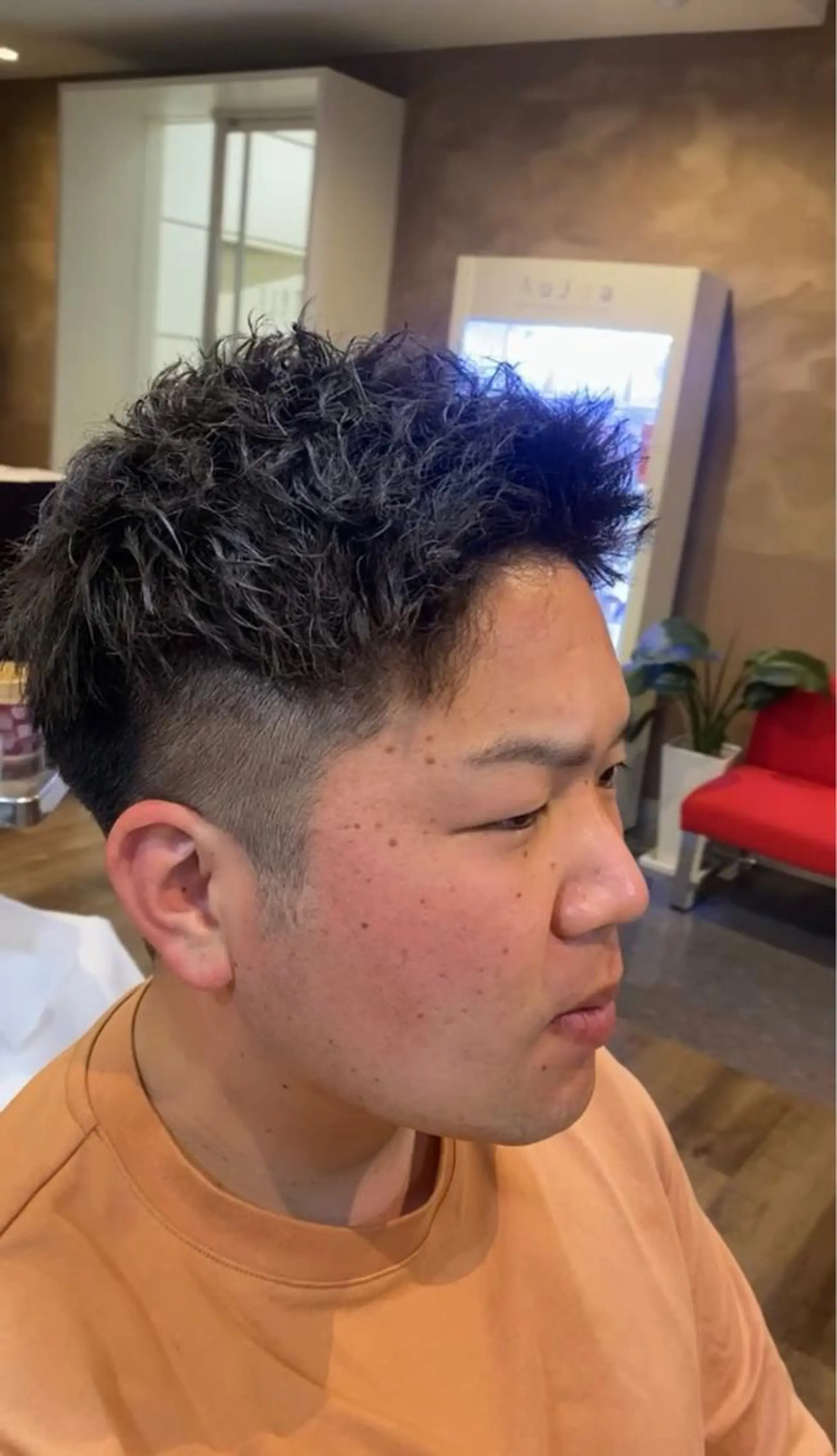 ショート パーマ メンズ ショートヘア カット パーマ STYLE所属・山本 勝巳のヘアスタイル