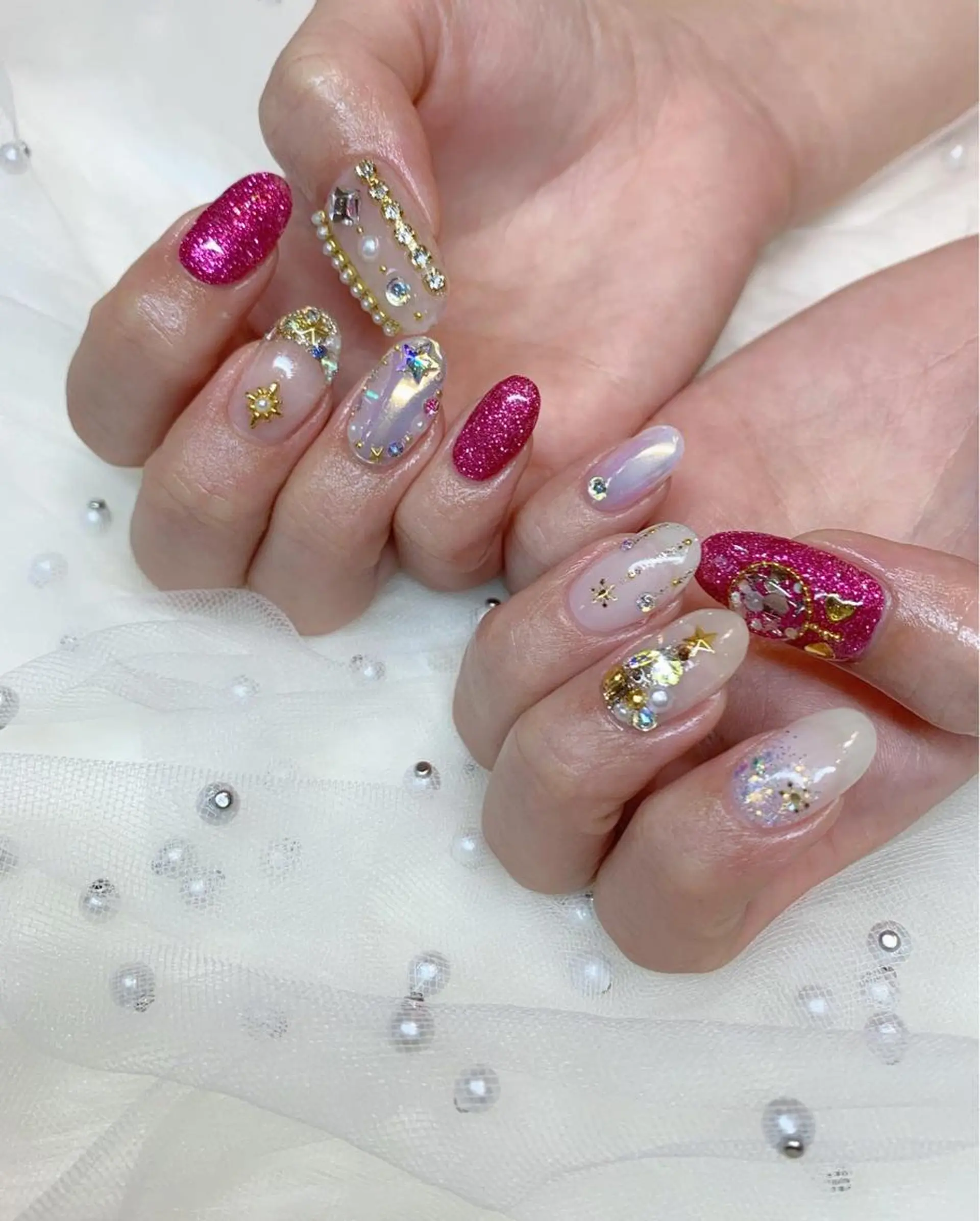 ネイル ハンドネイル glow_ nailのネイルデザイン